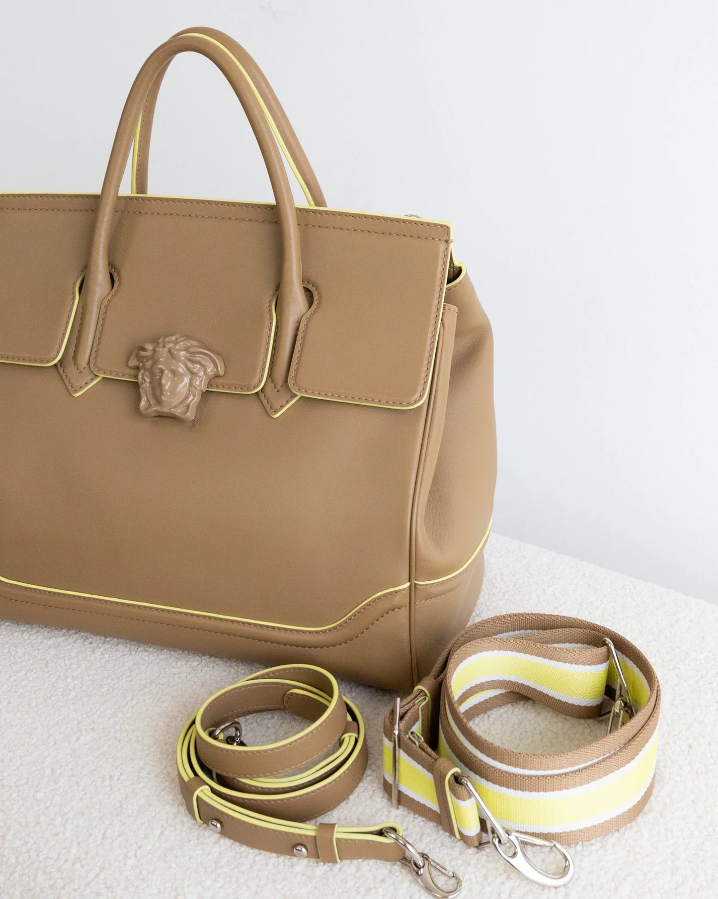 VERSACE Pallazo Empire Tote - THE VOG CLOSET