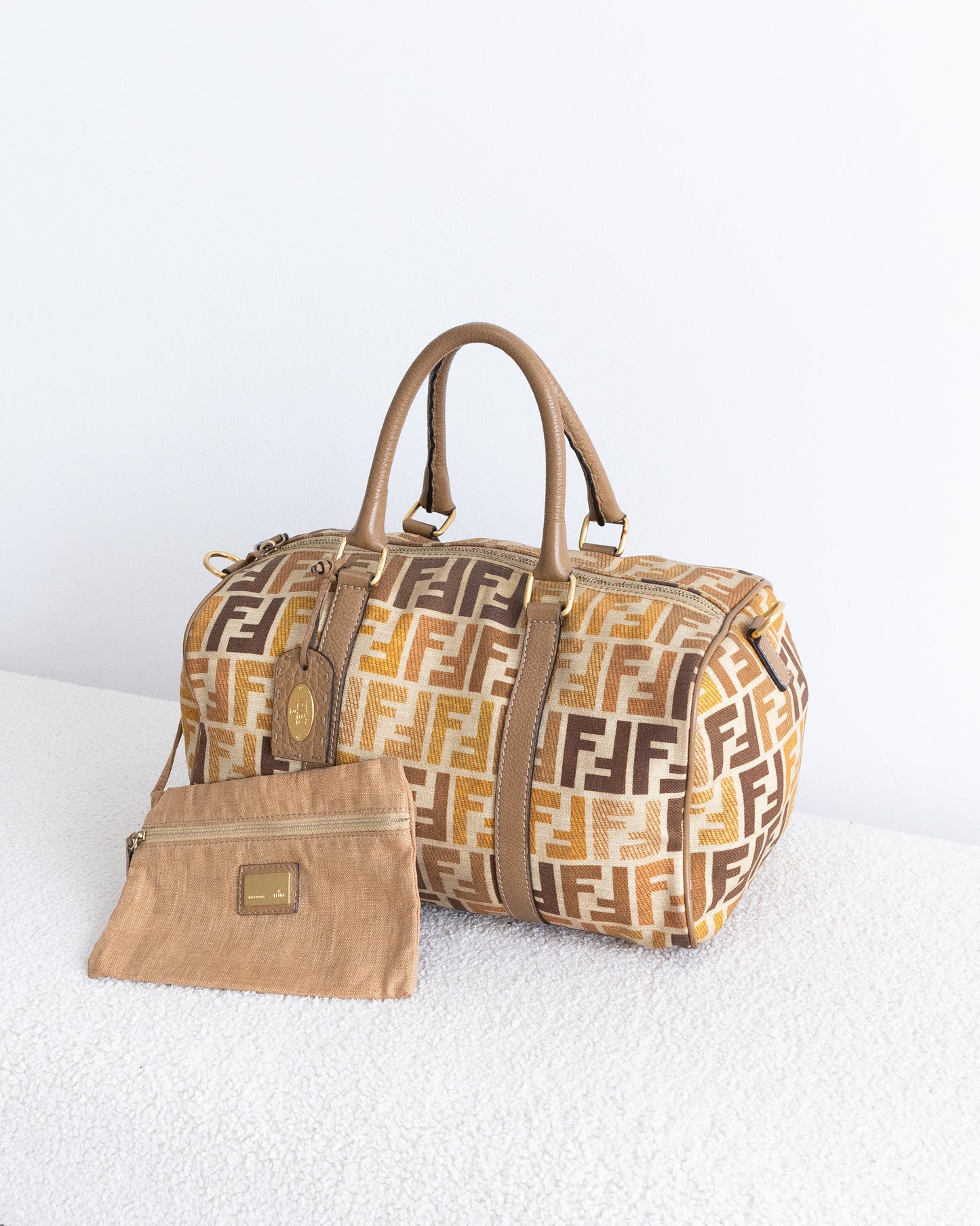 FENDI Zucca Selleria Bauletto