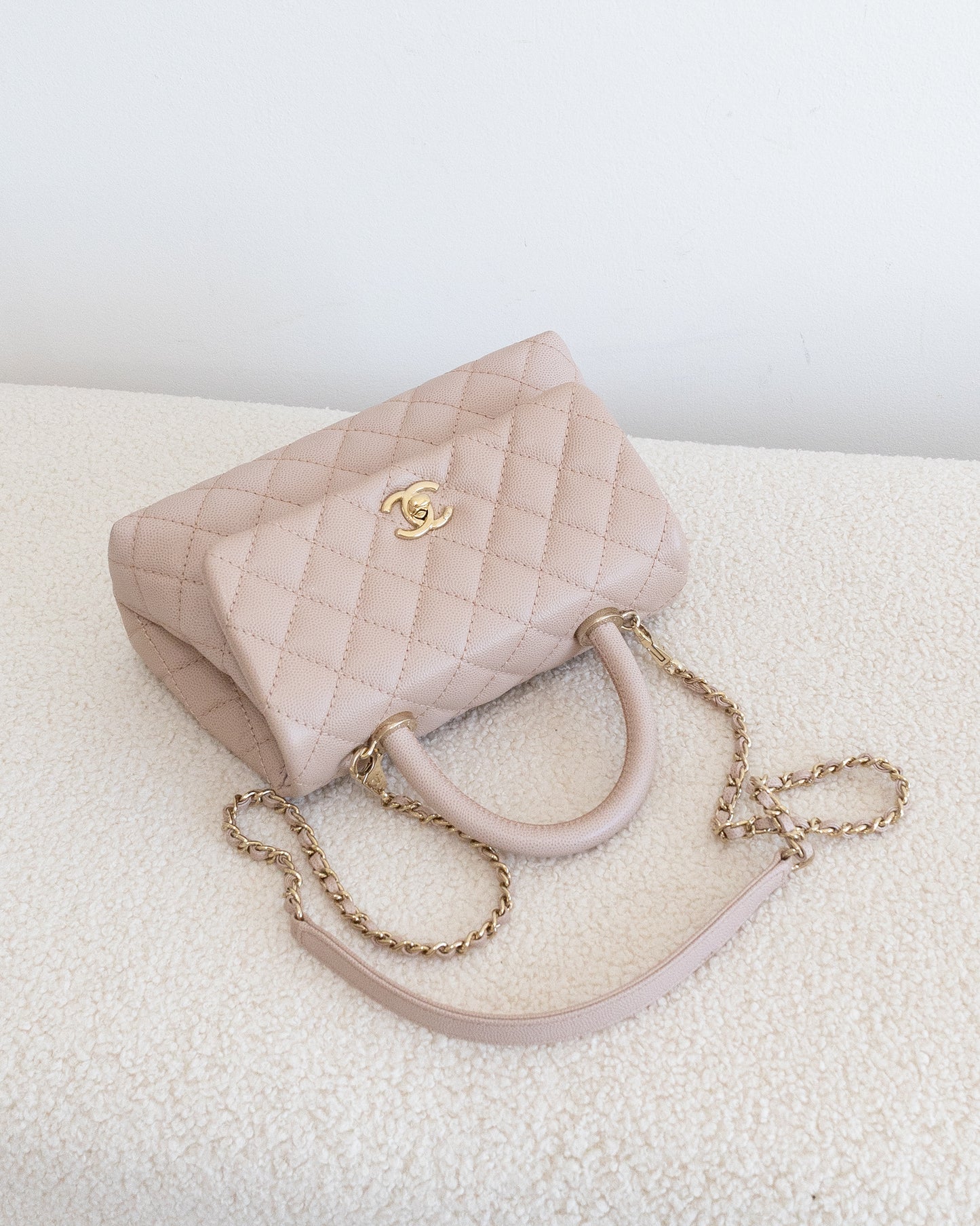 CHANEL Coco Top Handle Small