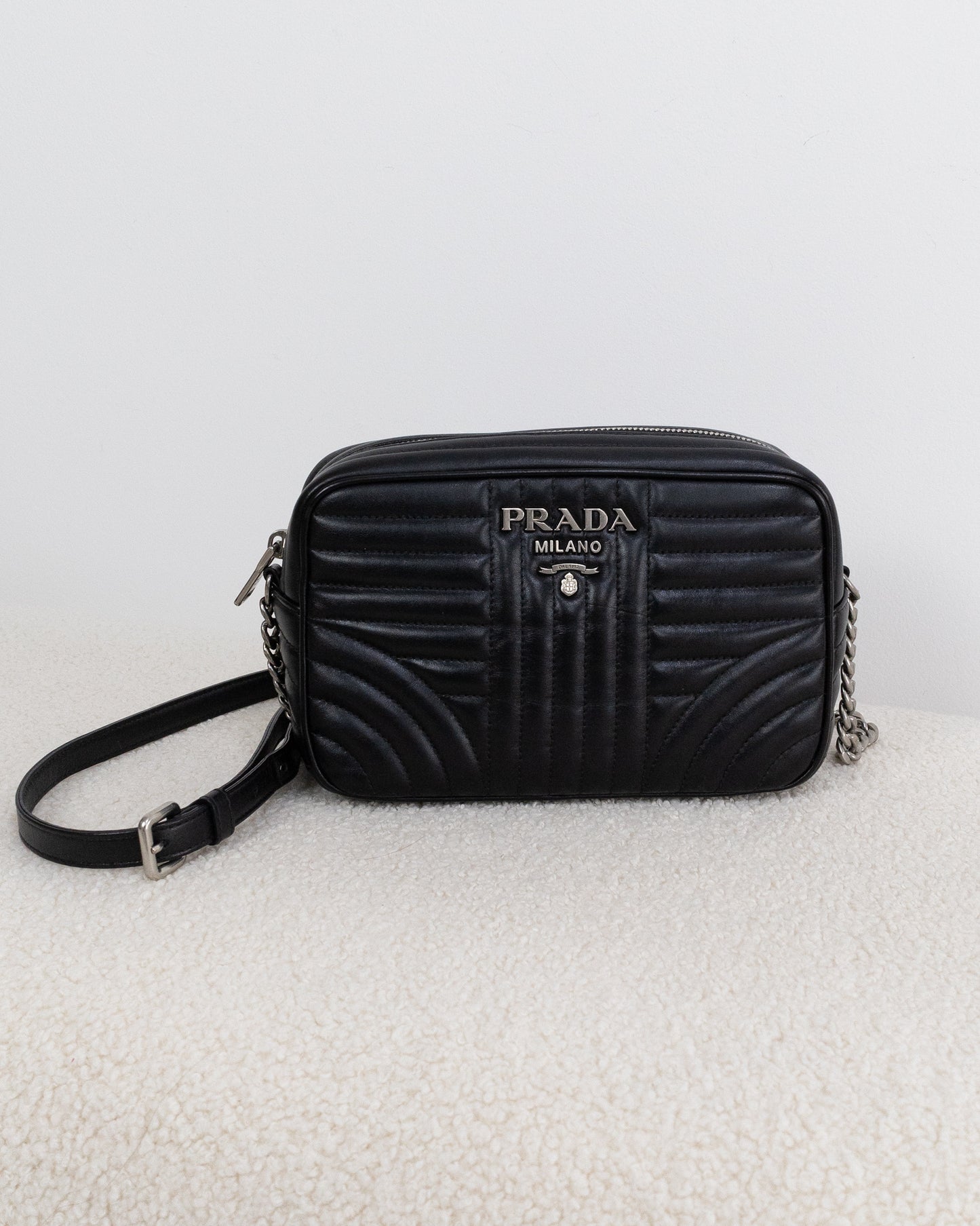 PRADA Diagramme Camera Bag