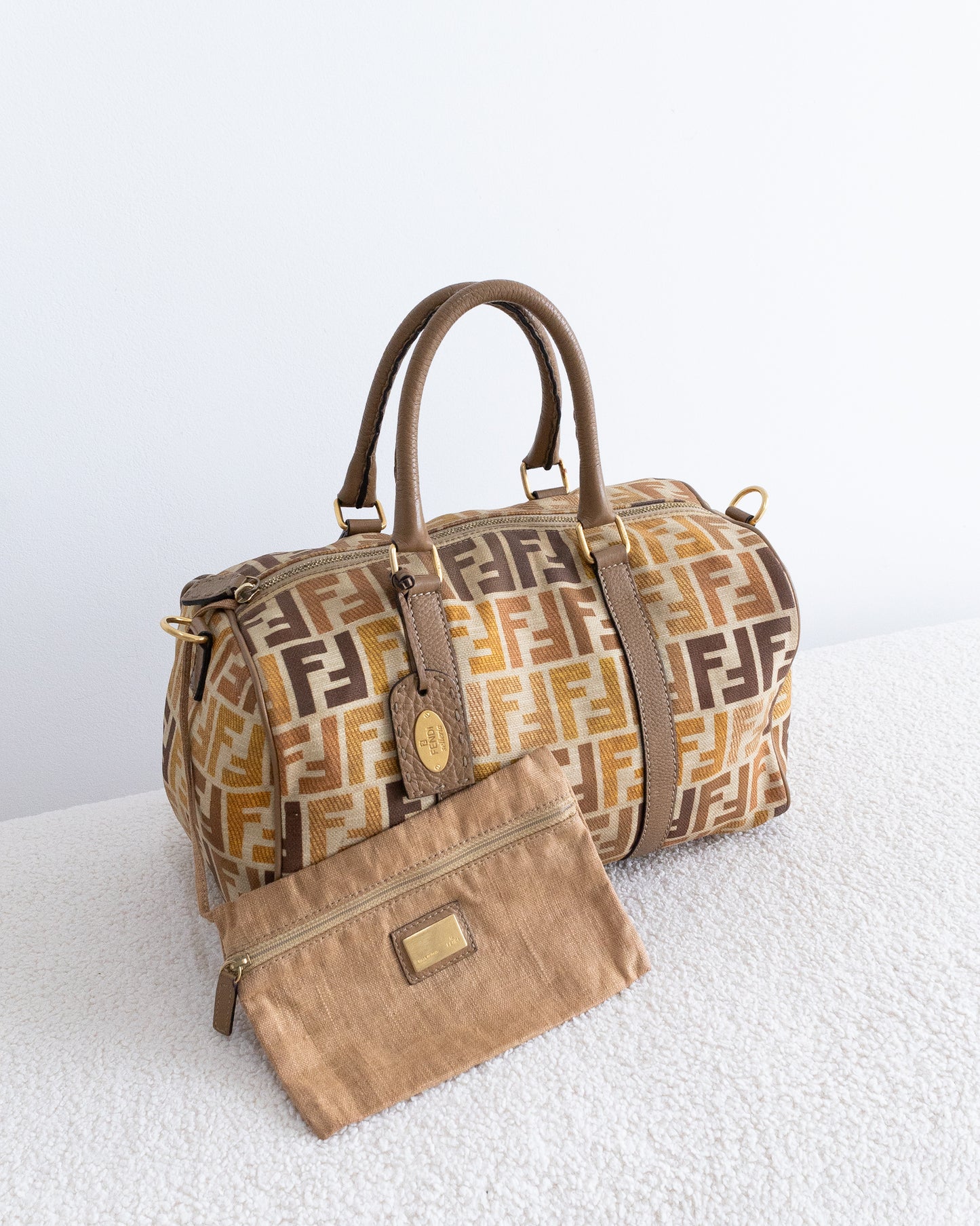 FENDI Zucca Selleria Bauletto