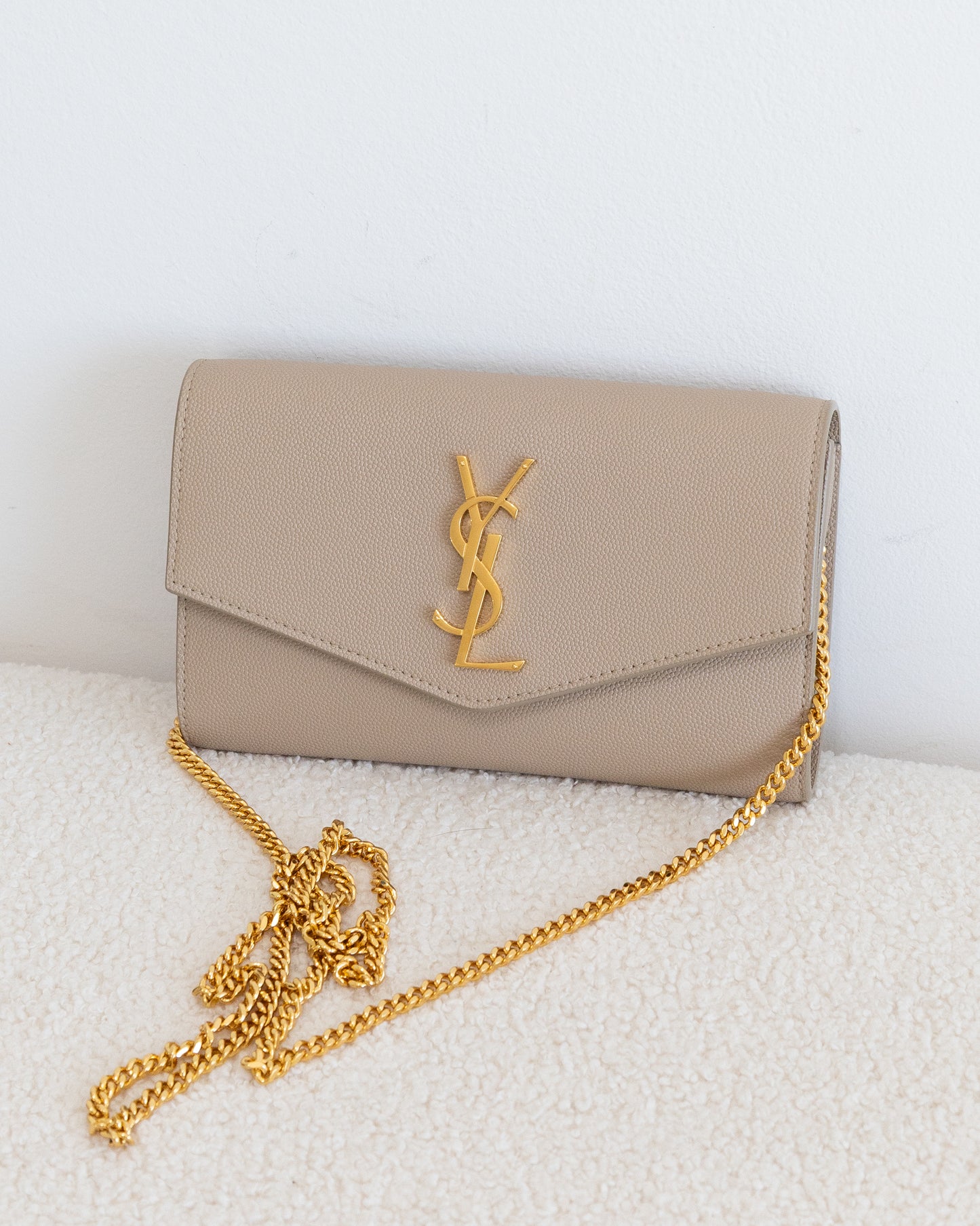 SAINT LAURENT Up Town Chain Wallet