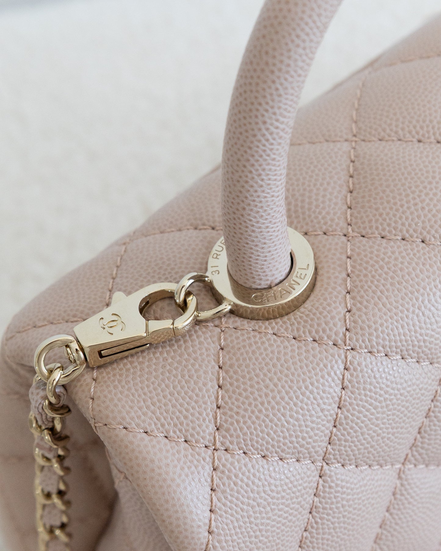 CHANEL Coco Top Handle Small