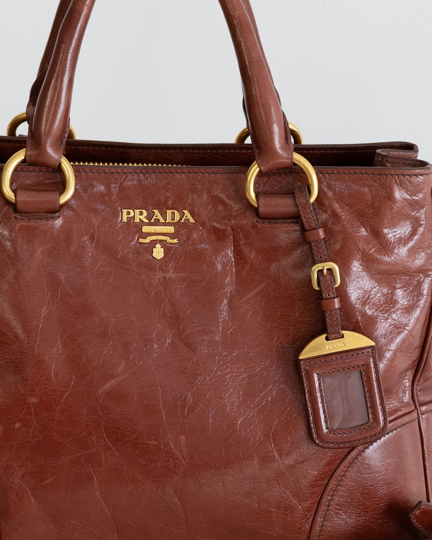 PRADA Shine Tote