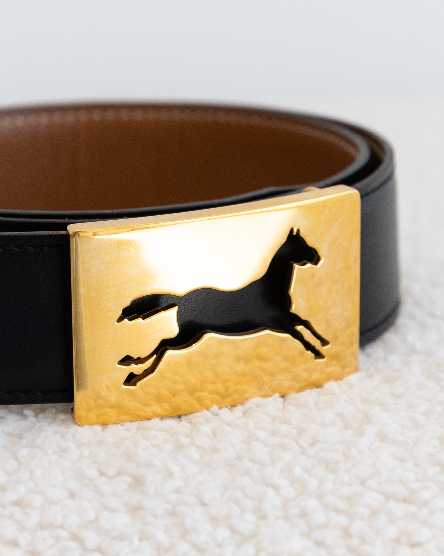 HERMÈS Horse Belt 65
