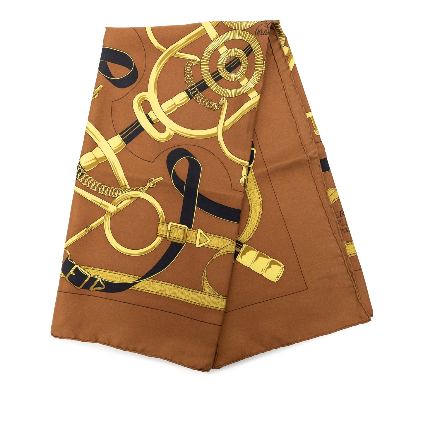 HERMÈS Eperon D'Or Silk 90