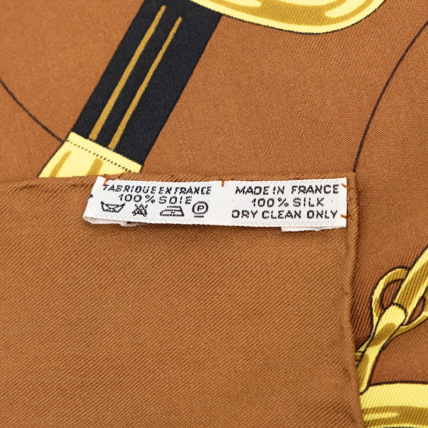 HERMÈS Eperon D'Or Silk 90