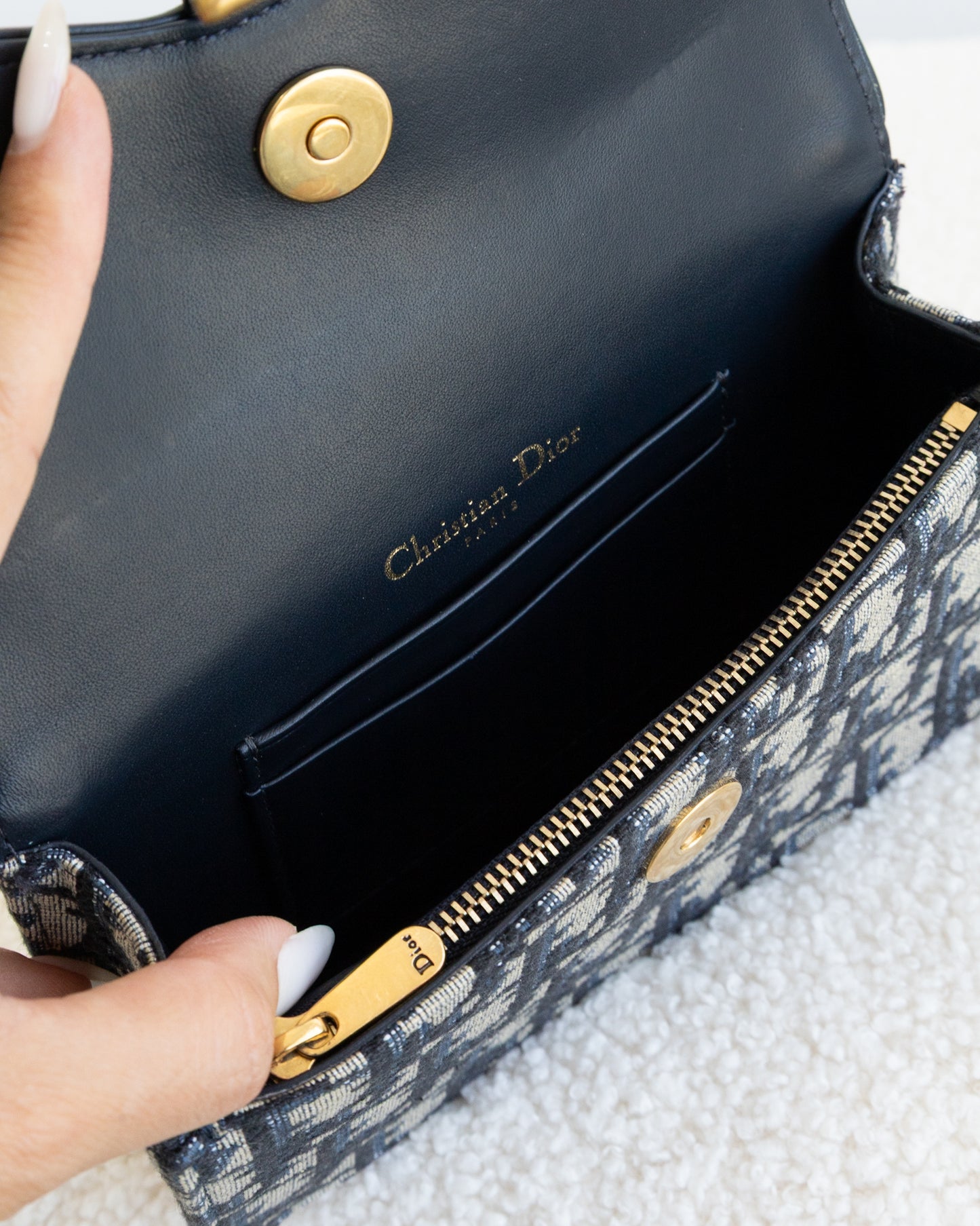 CHRISTIAN DIOR Saddle Belt Bag