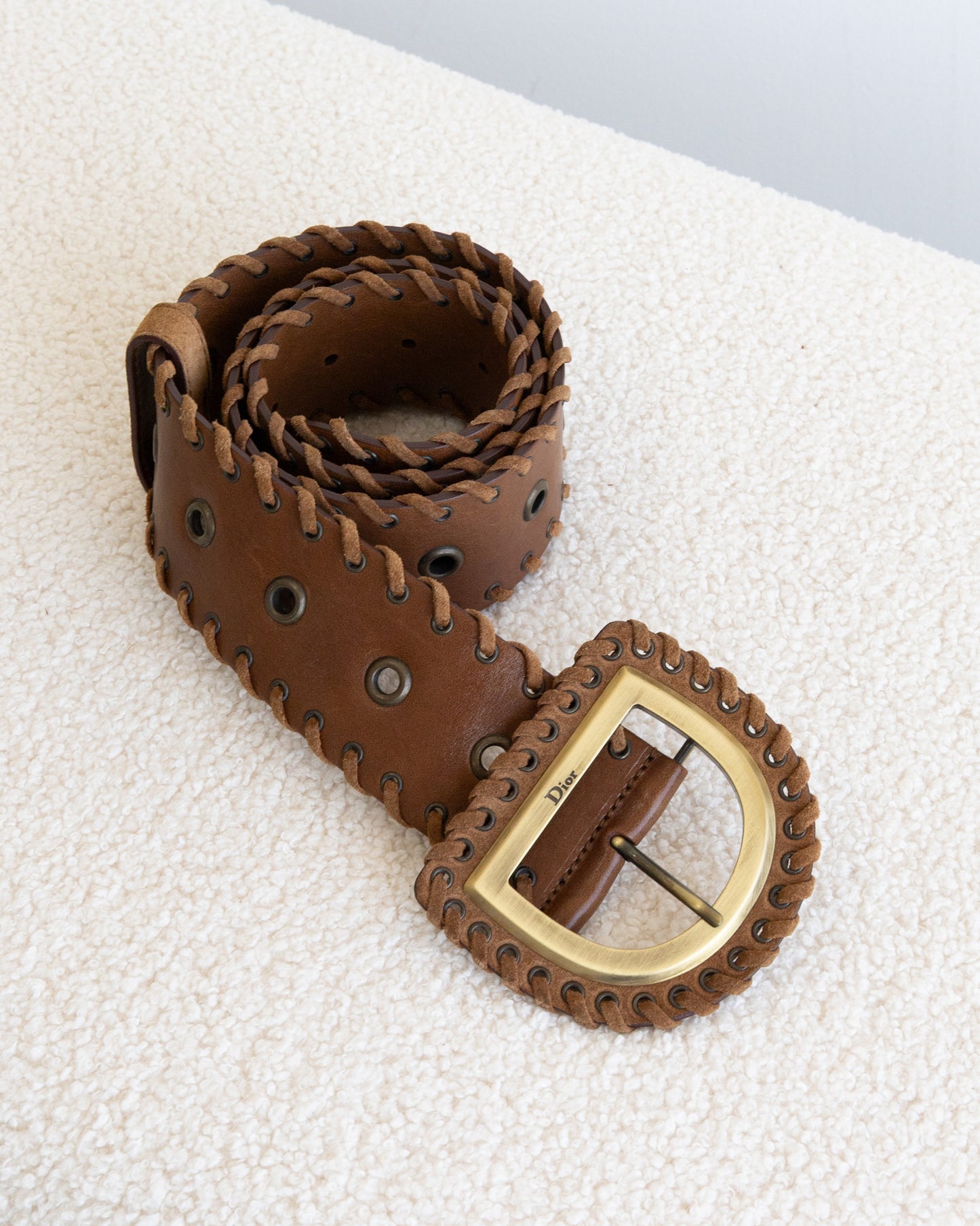 CHRISTIAN DIOR D Belt 85