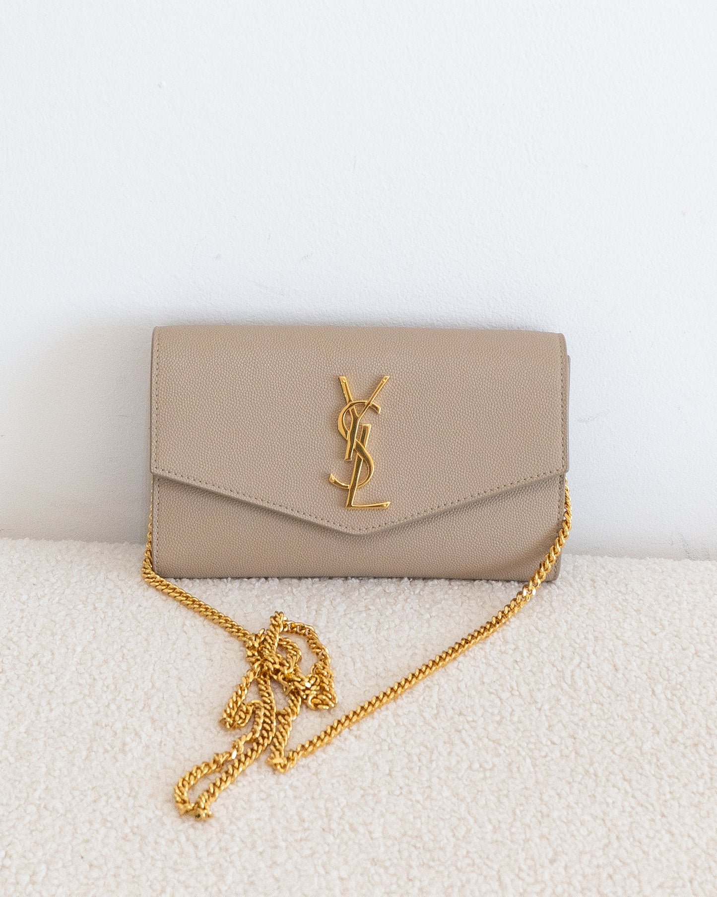 SAINT LAURENT Up Town Chain Wallet