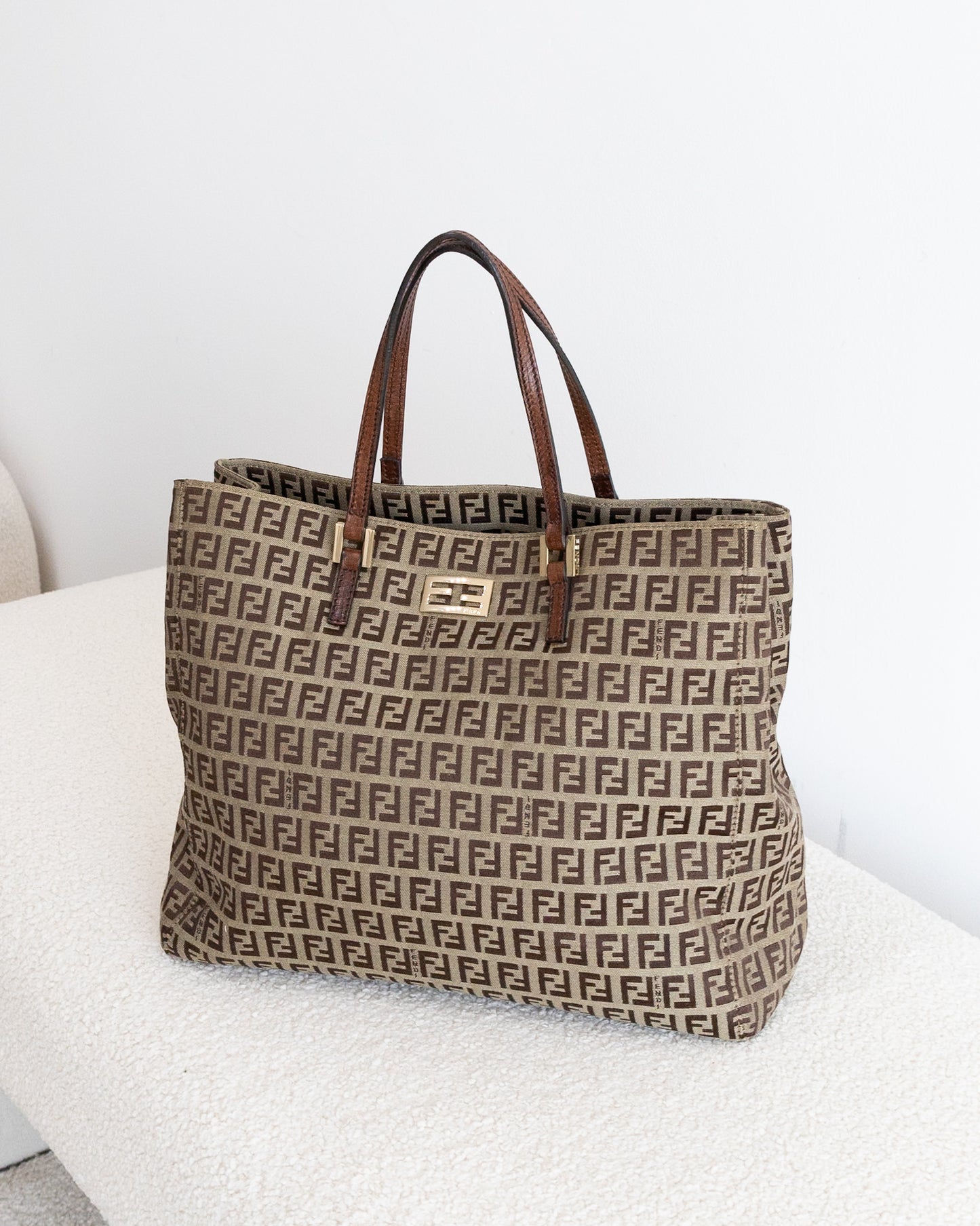 FENDI Zucchino Tote FF