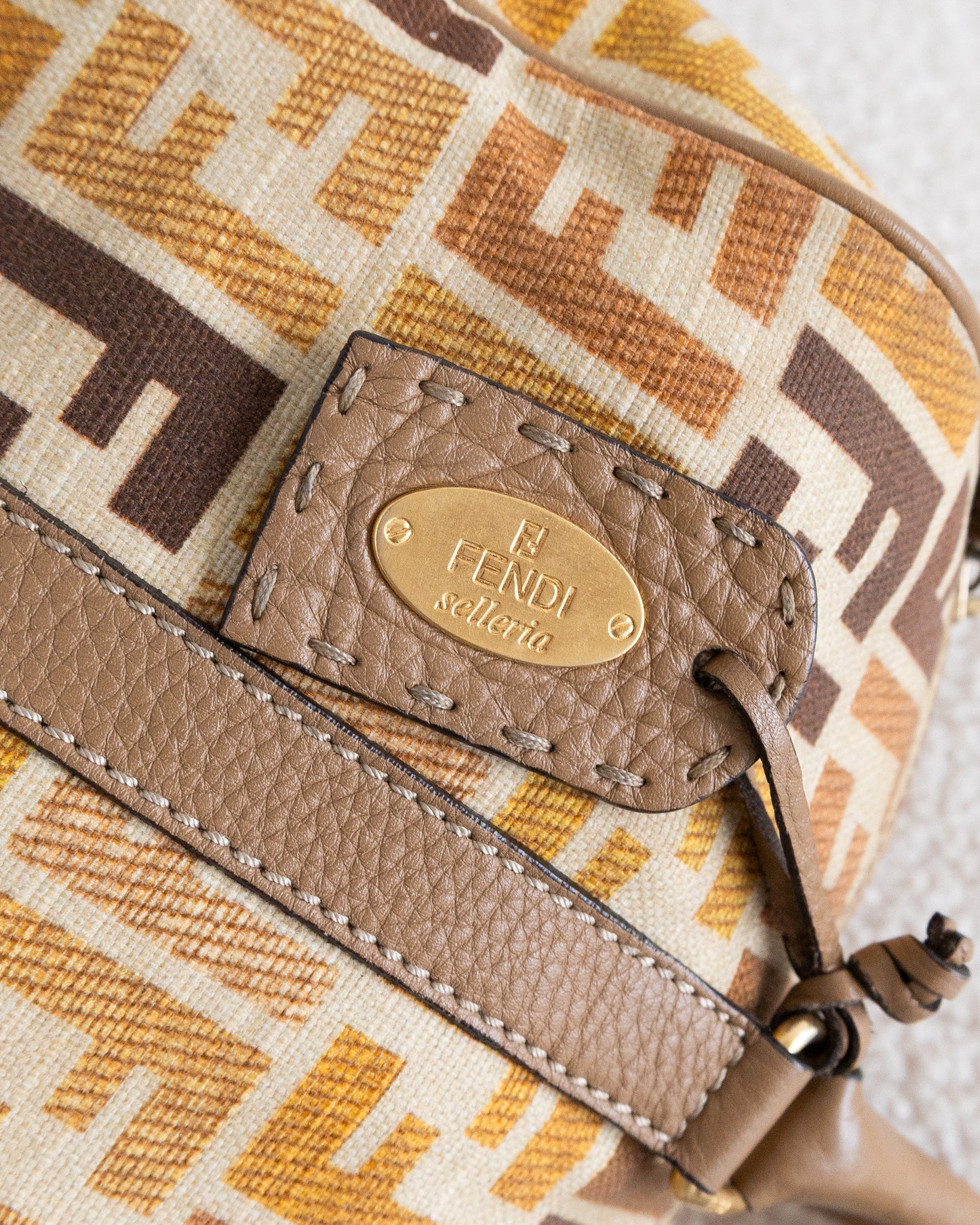 FENDI Zucca Selleria Bauletto