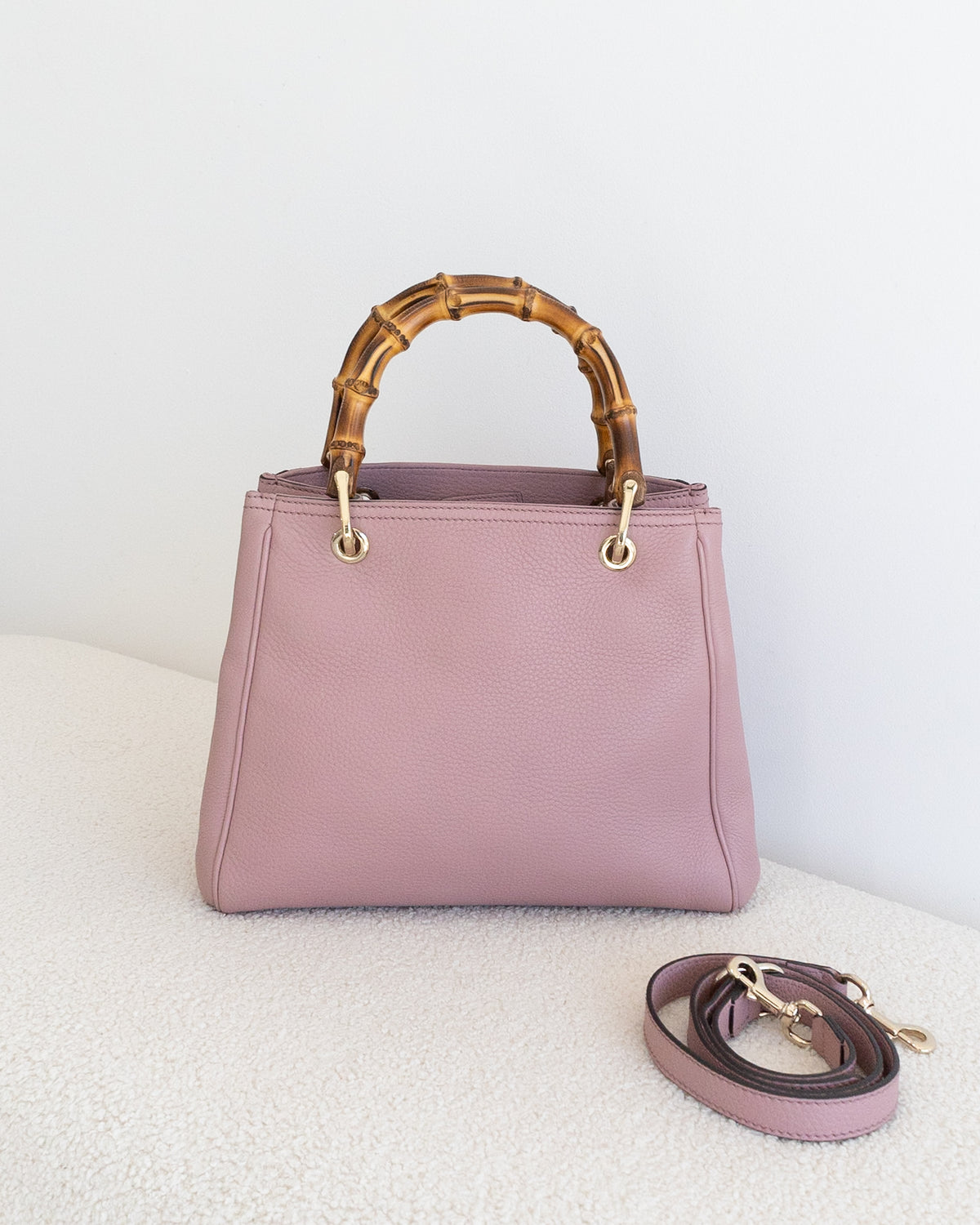 GUCCI Bamboo Shopper Small