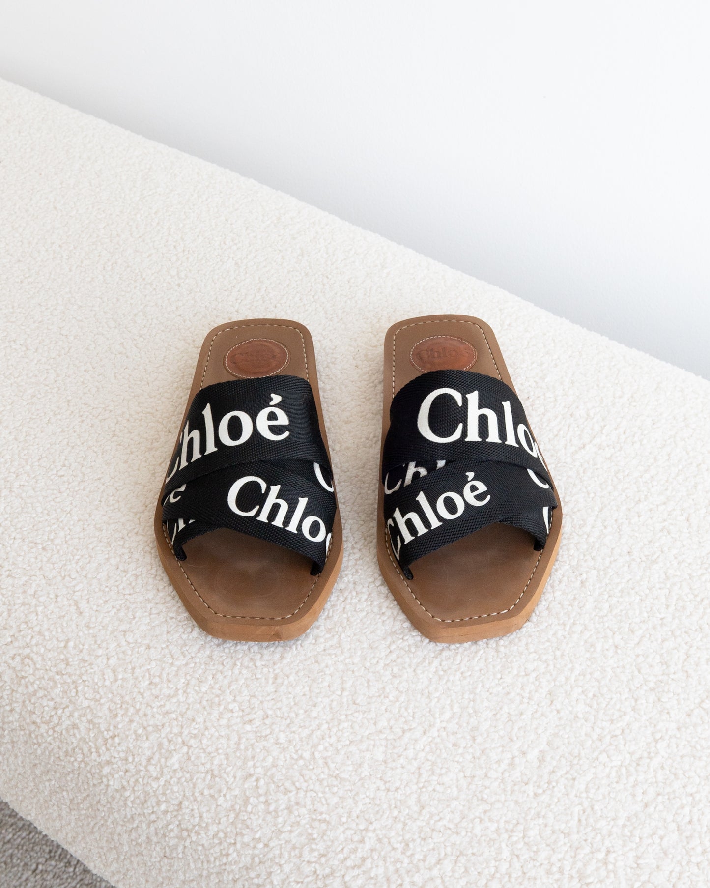 CHLOE Woody Sandals 38