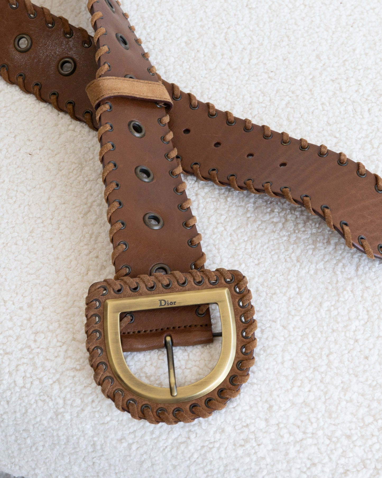 CHRISTIAN DIOR D Belt 85