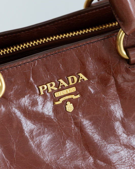 PRADA Shine Tote