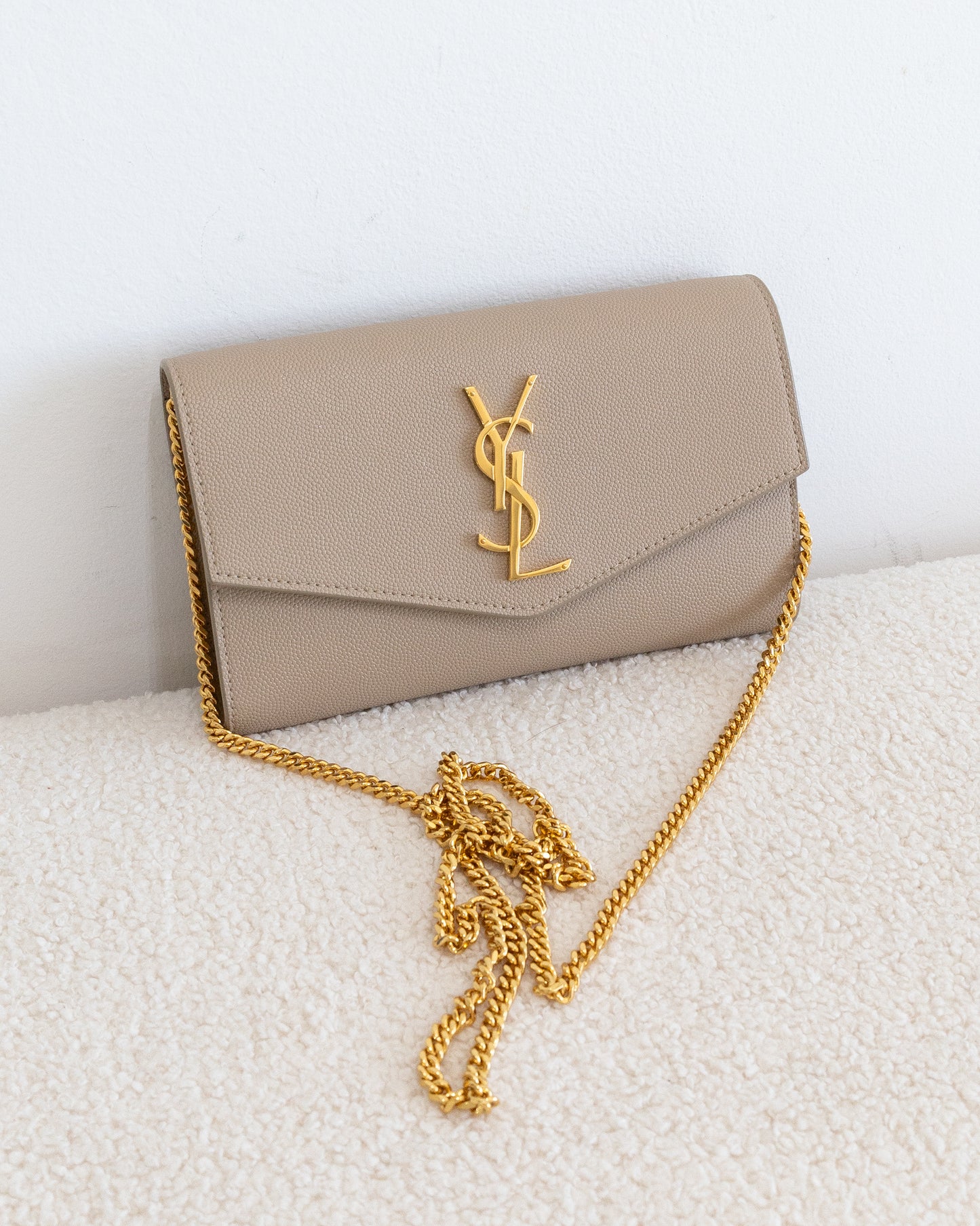 SAINT LAURENT Up Town Chain Wallet