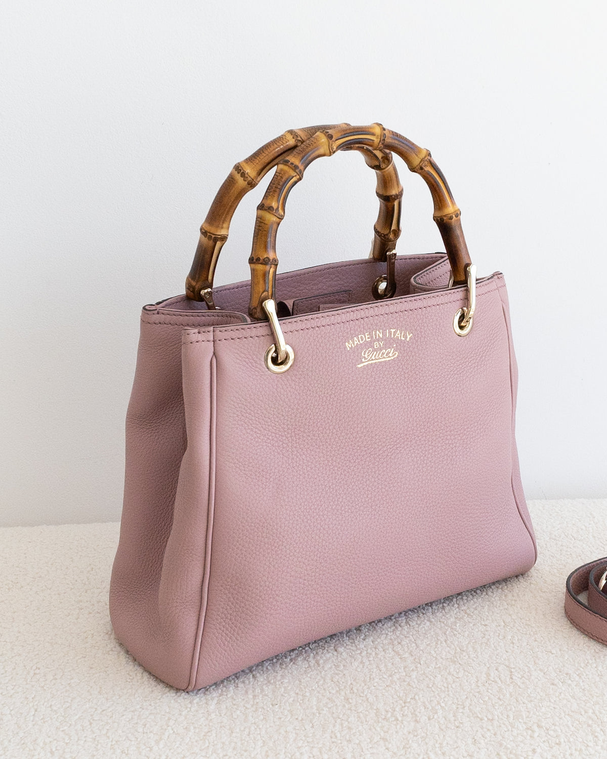 GUCCI Bamboo Shopper Small