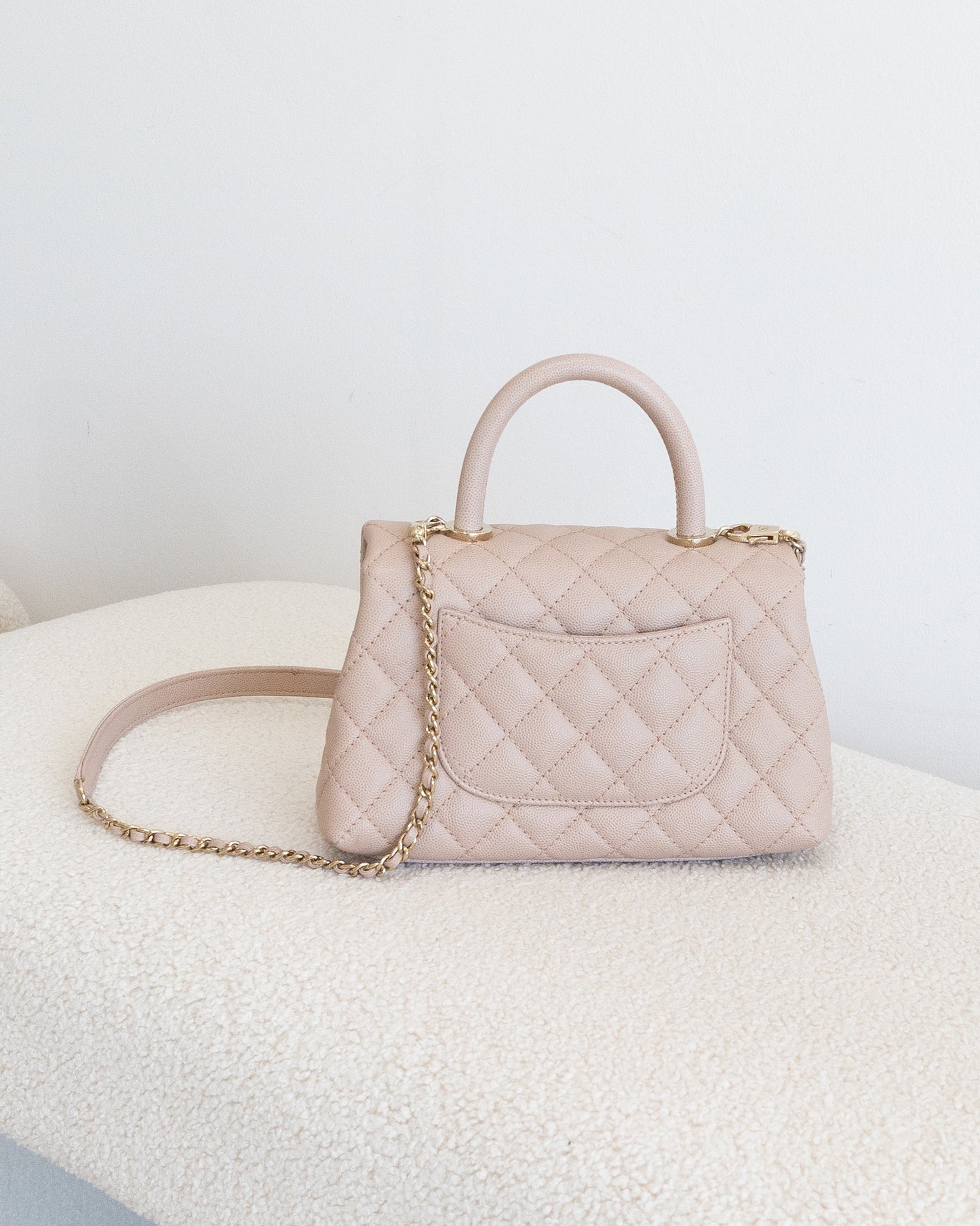 CHANEL Coco Top Handle Small