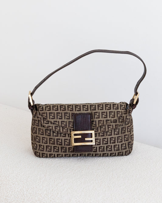FENDI Double Flap Baguette