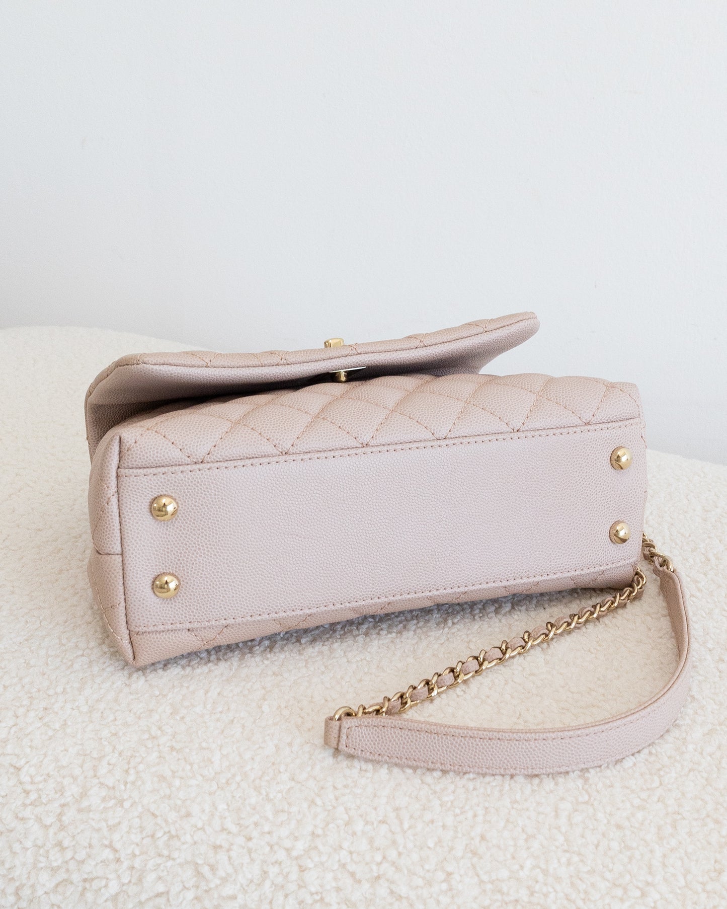 CHANEL Coco Top Handle Small