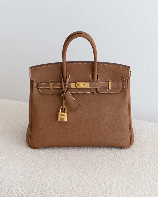 HERMÈS Birkin 25 Retourne