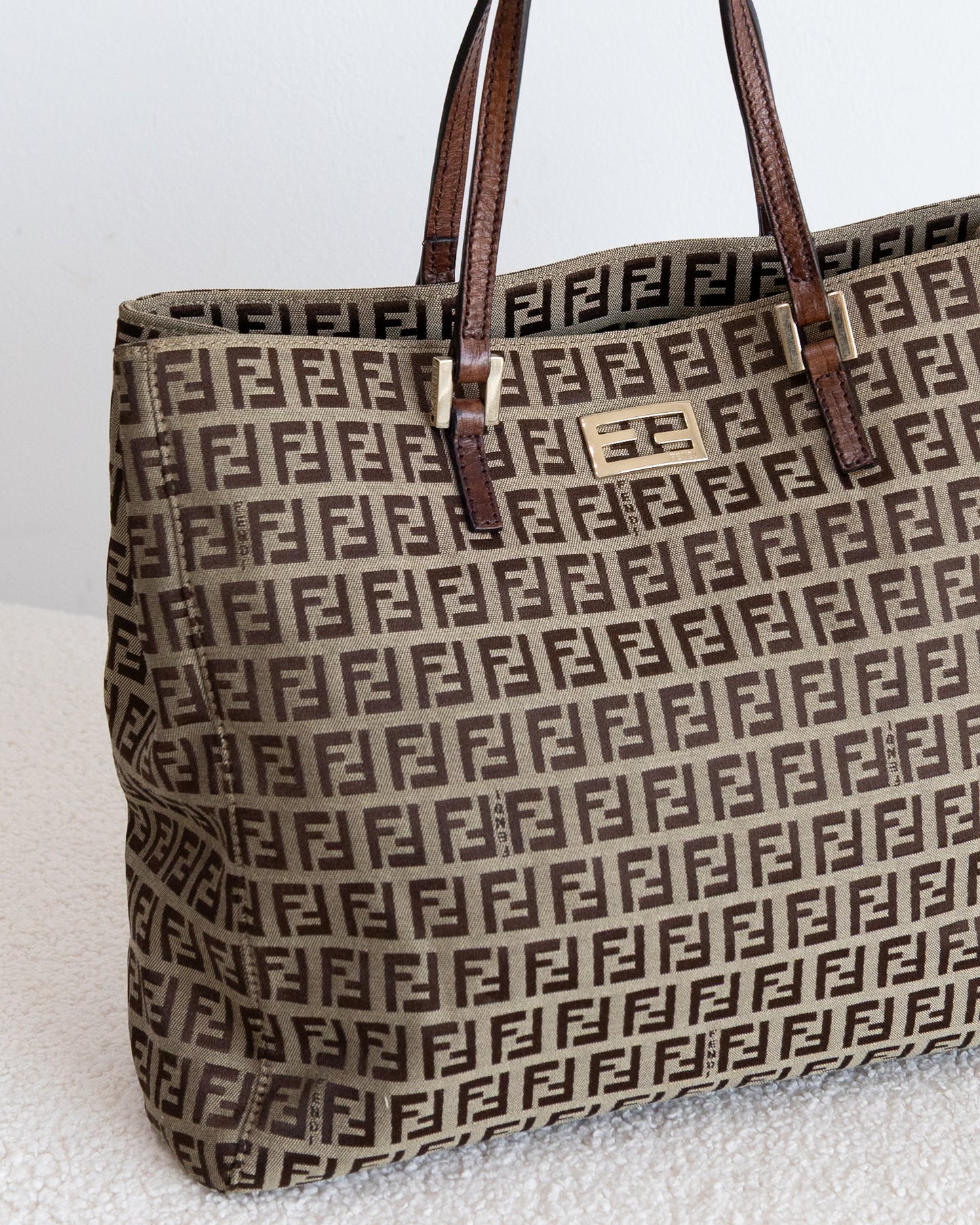 FENDI Zucchino Tote FF