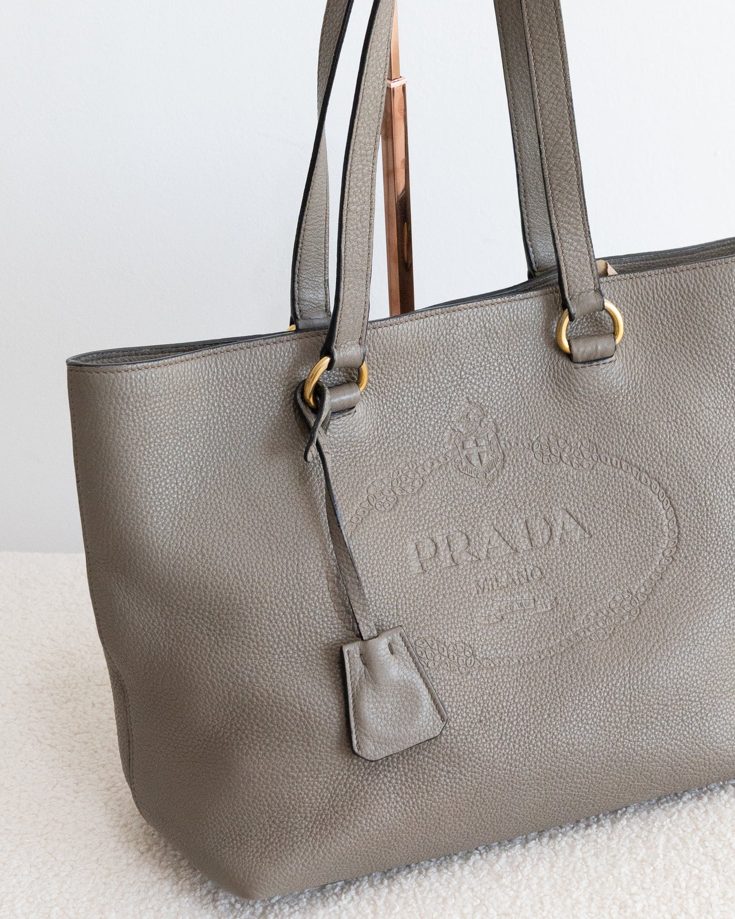 PRADA Logo Shopper