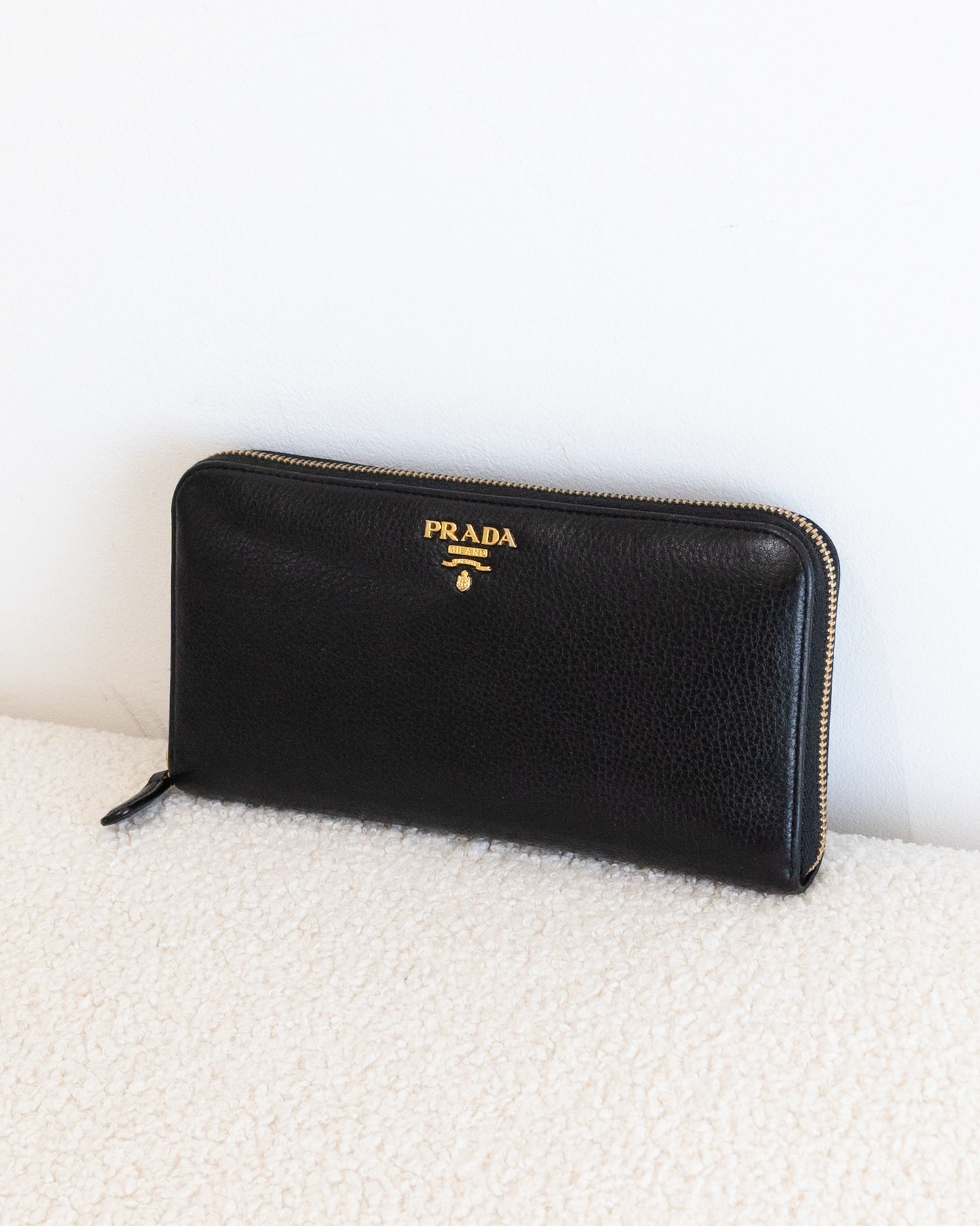 PRADA Long Zip Wallet
