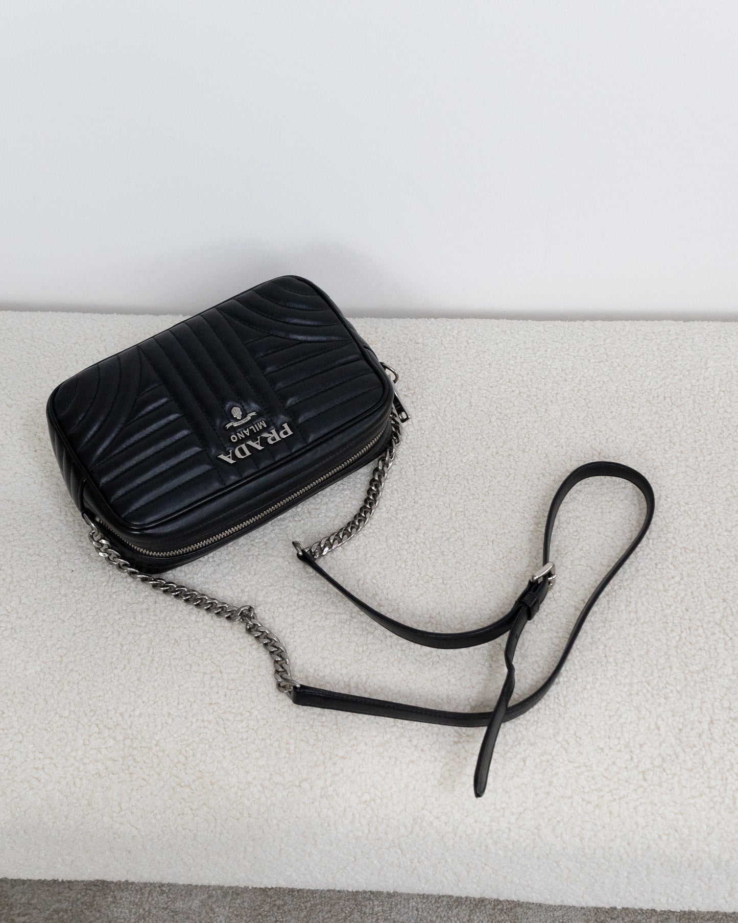 PRADA Diagramme Camera Bag