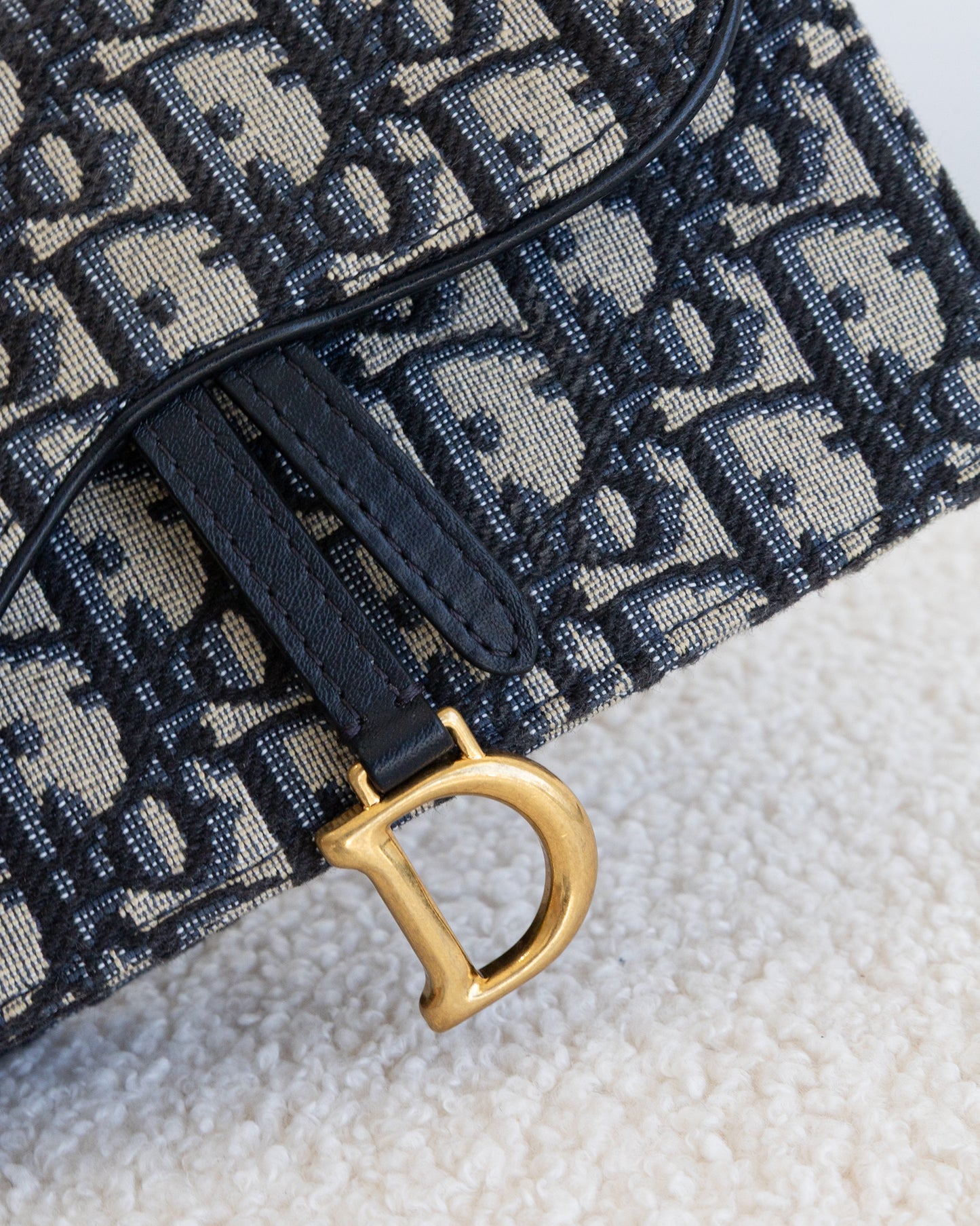 CHRISTIAN DIOR Saddle Belt Bag