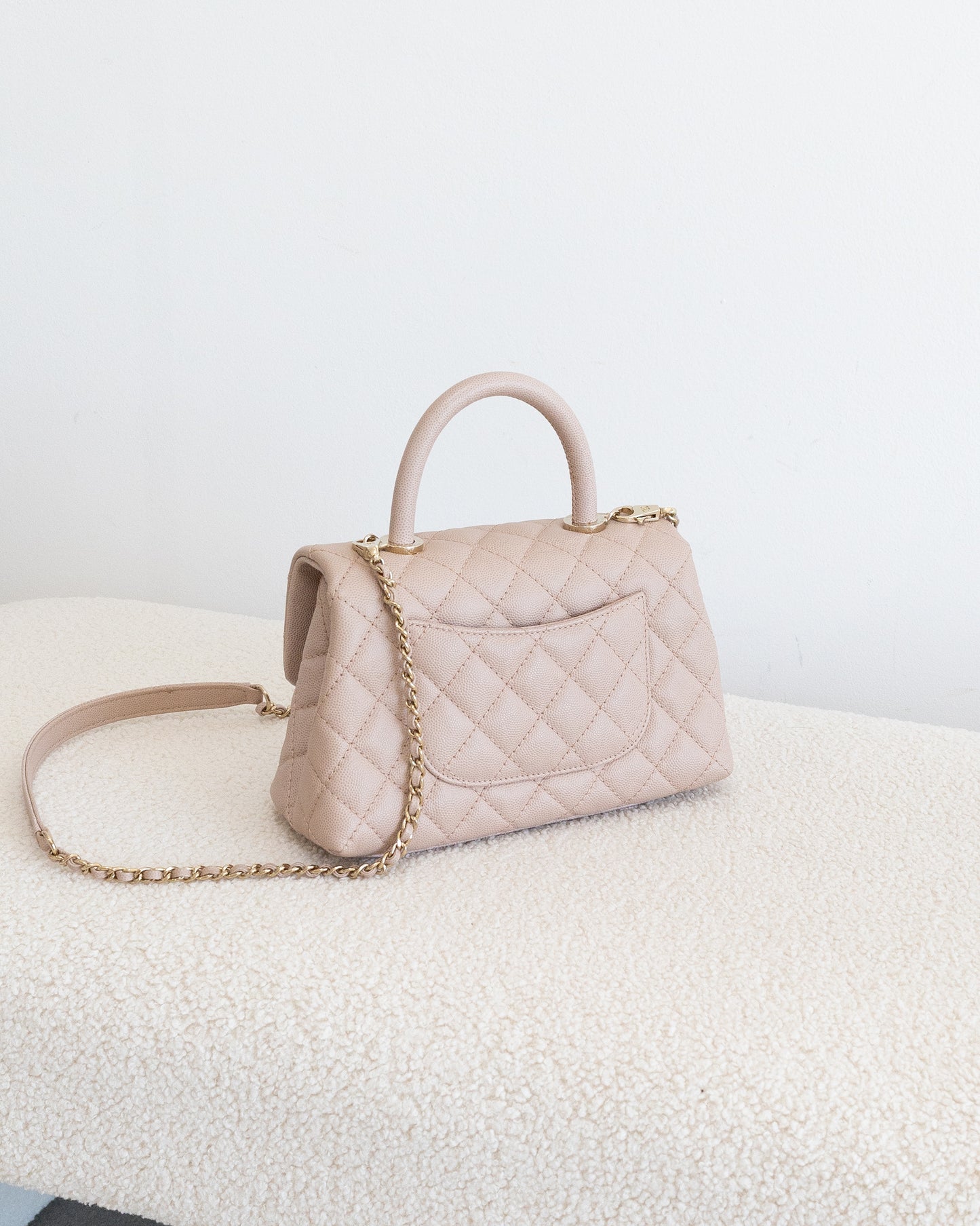 CHANEL Coco Top Handle Small
