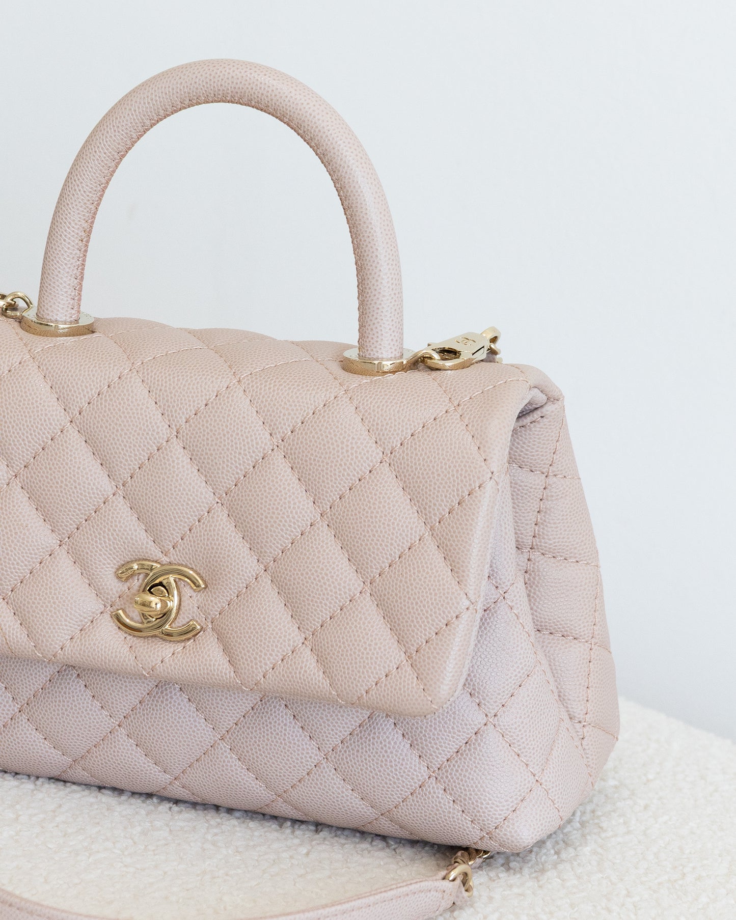 CHANEL Coco Top Handle Small