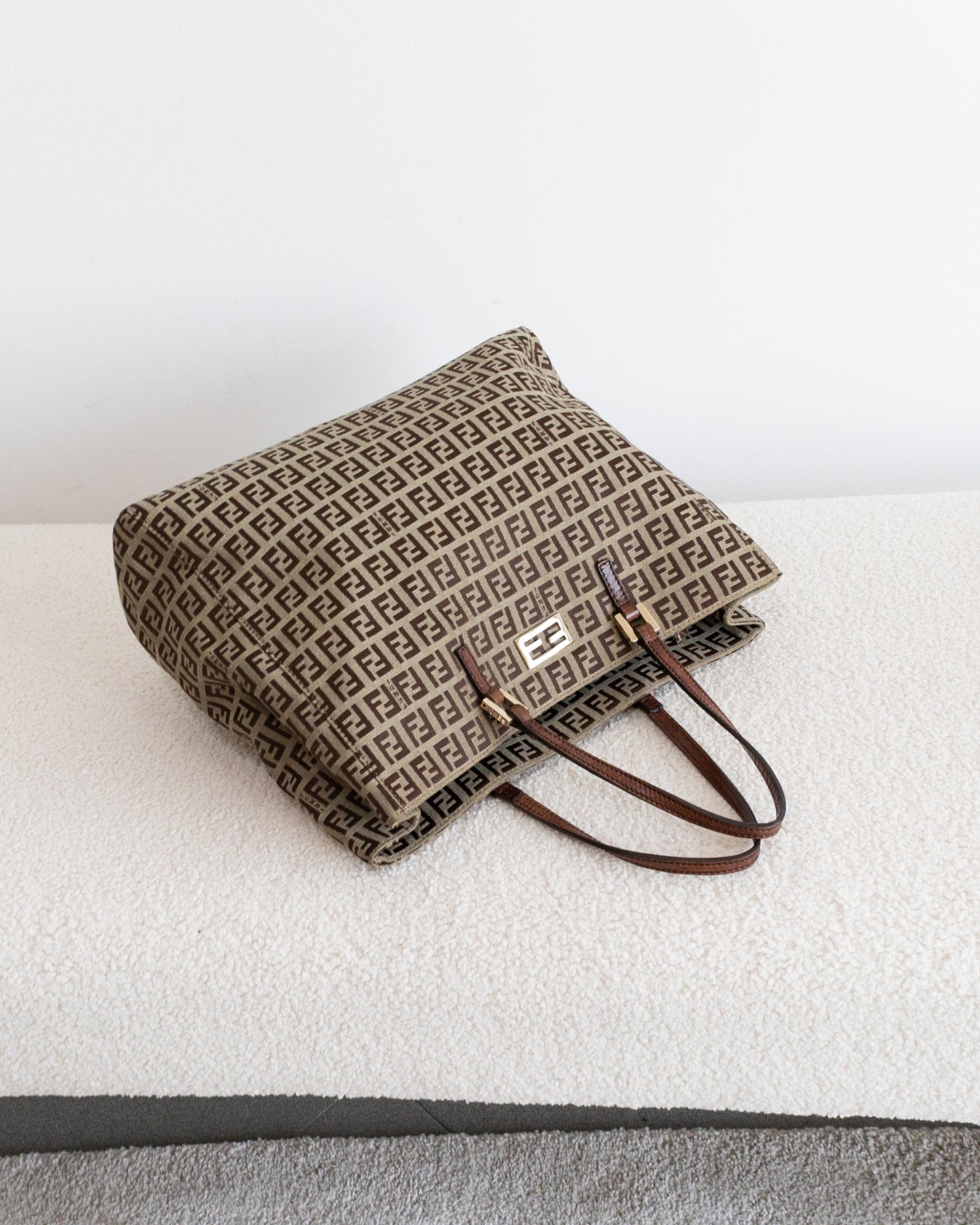 FENDI Zucchino Tote FF