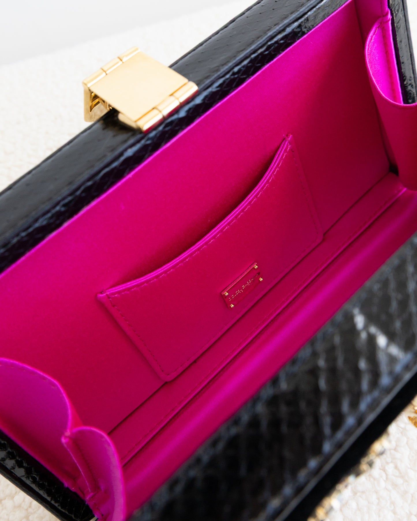 DOLCE GABBANA Trunk Clutch