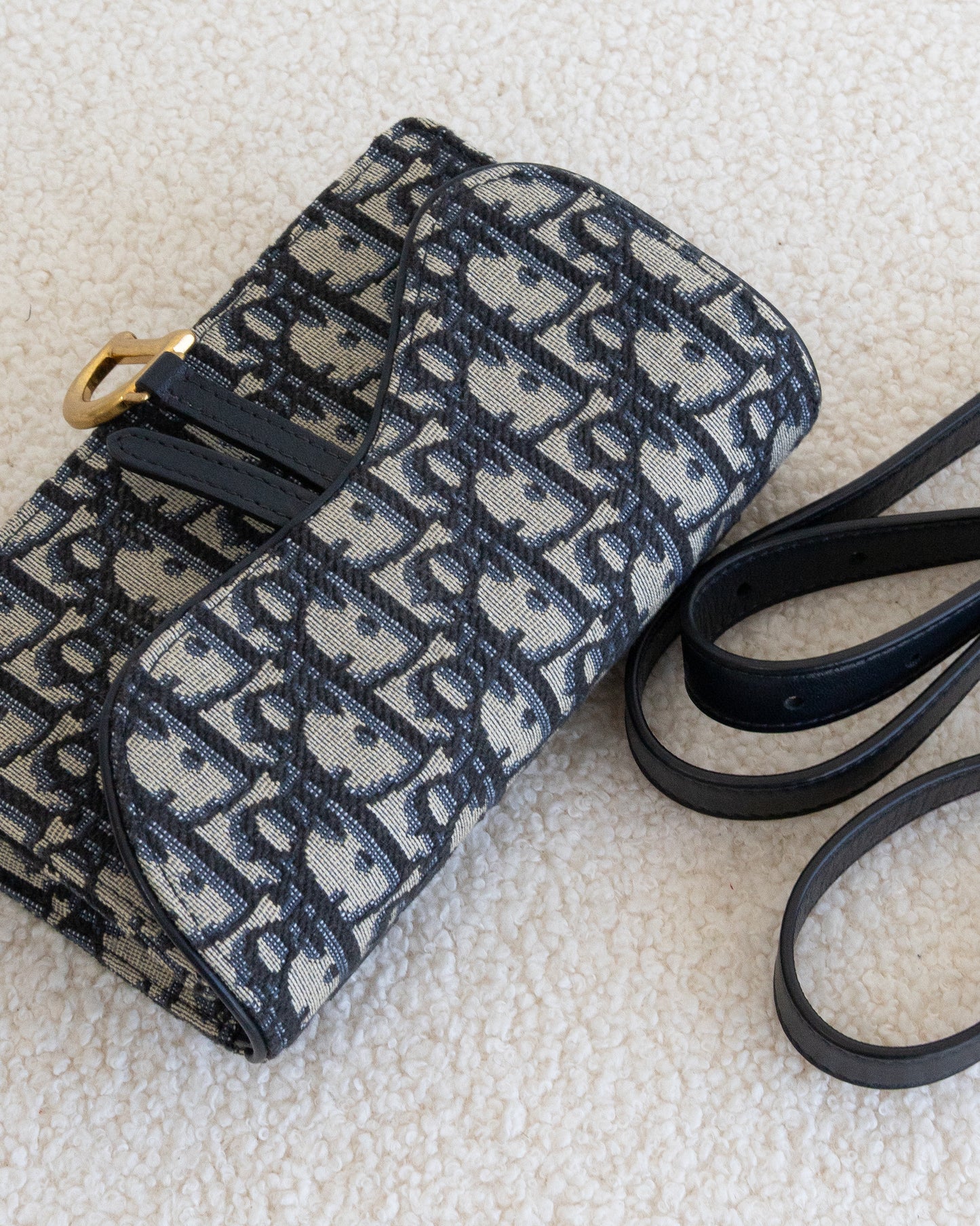 CHRISTIAN DIOR Saddle Belt Bag