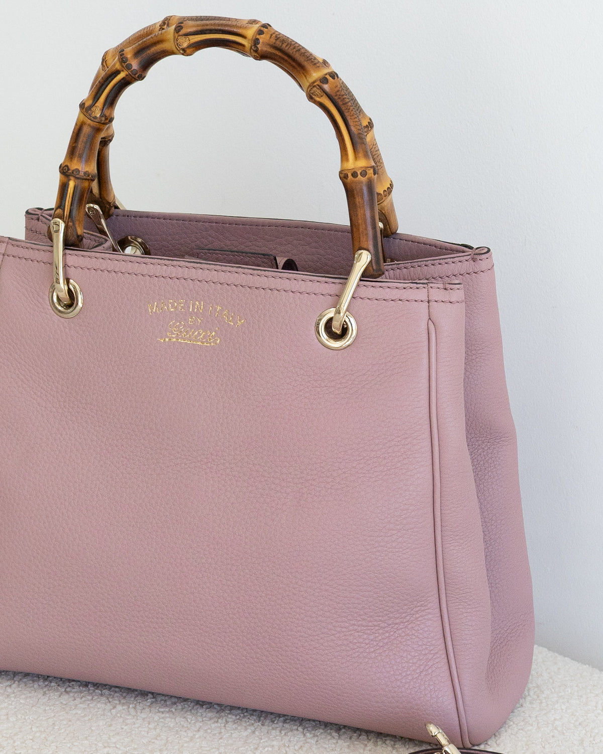 GUCCI Bamboo Shopper Small
