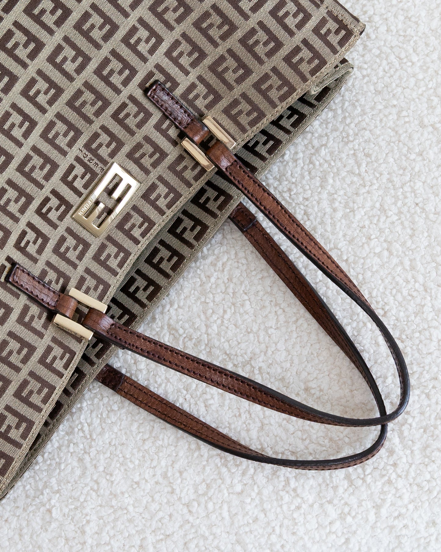 FENDI Zucchino Tote FF