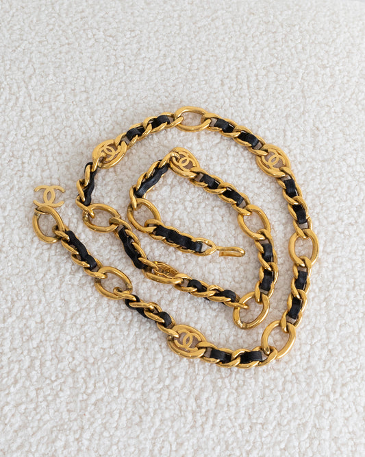 CHANEL Drop Chain Belt Vintage