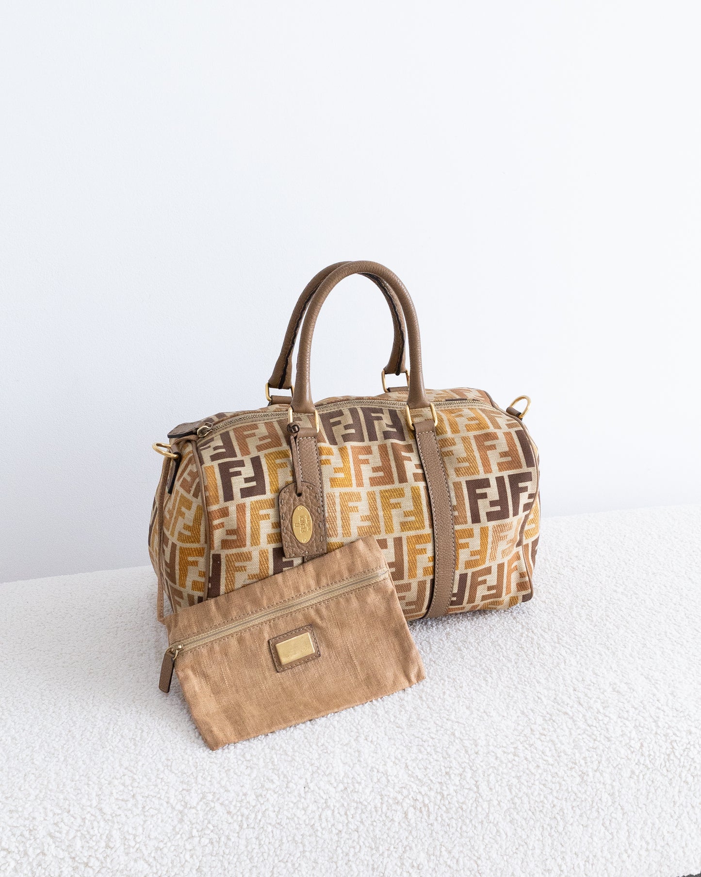 FENDI Zucca Selleria Bauletto