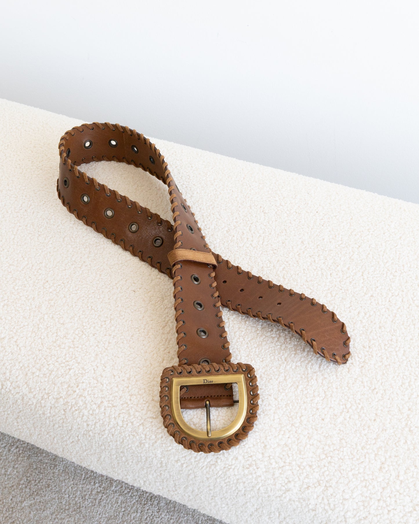 CHRISTIAN DIOR D Belt 85