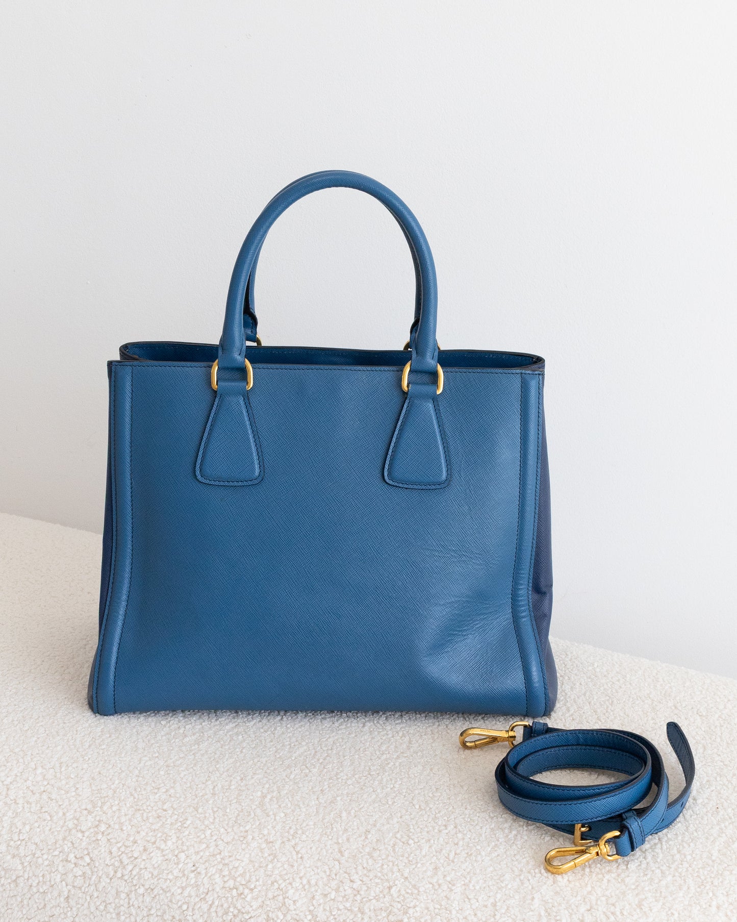PRADA Bicolor Saffiano Lux
