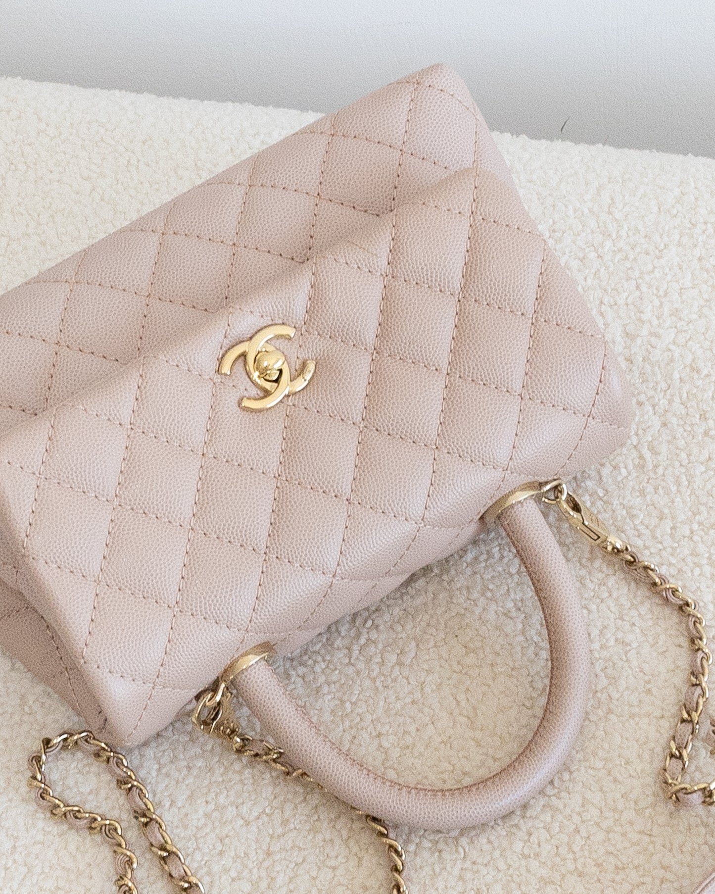 CHANEL Coco Top Handle Small