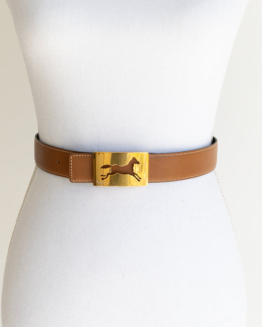 HERMÈS Horse Belt 65