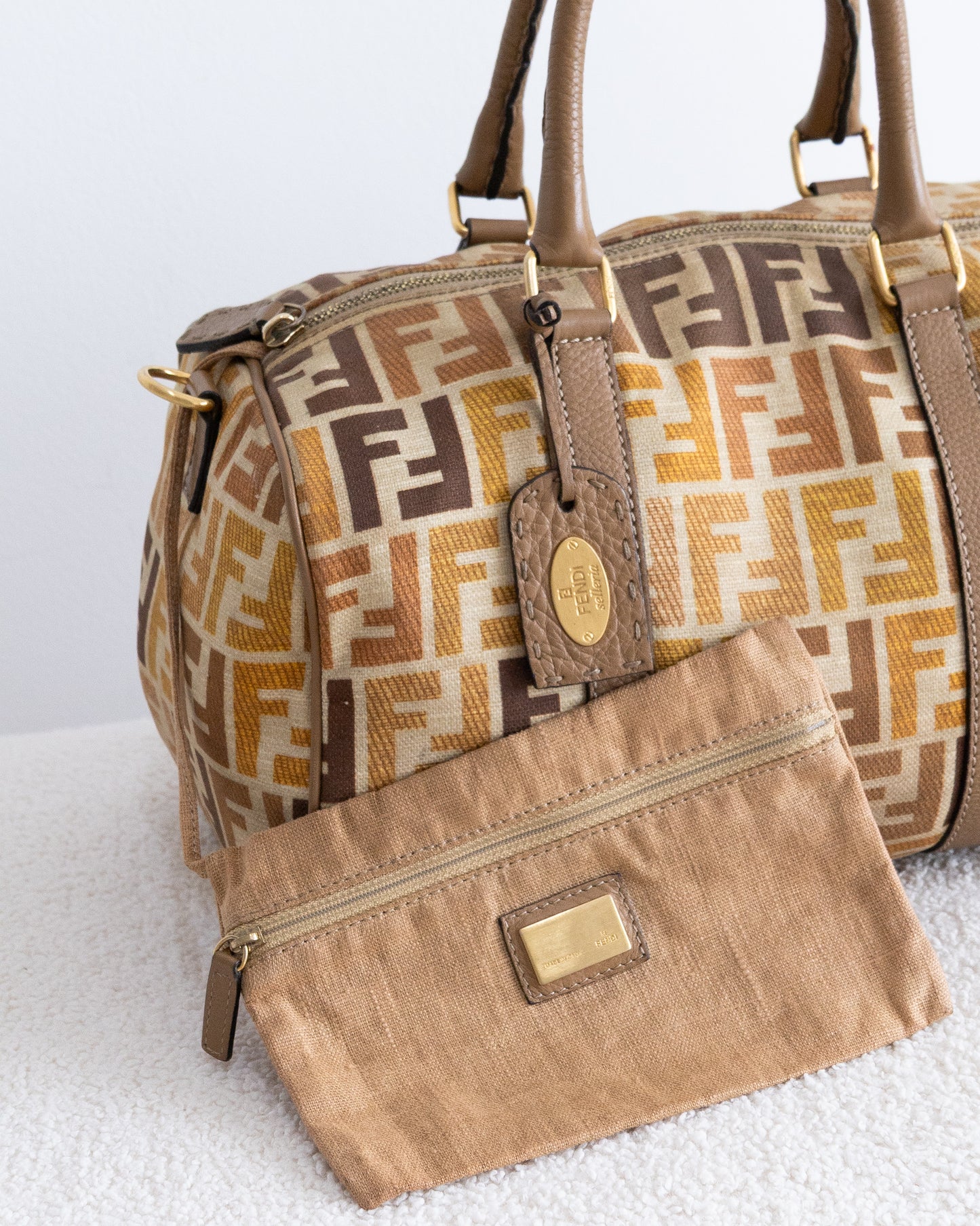 FENDI Zucca Selleria Bauletto