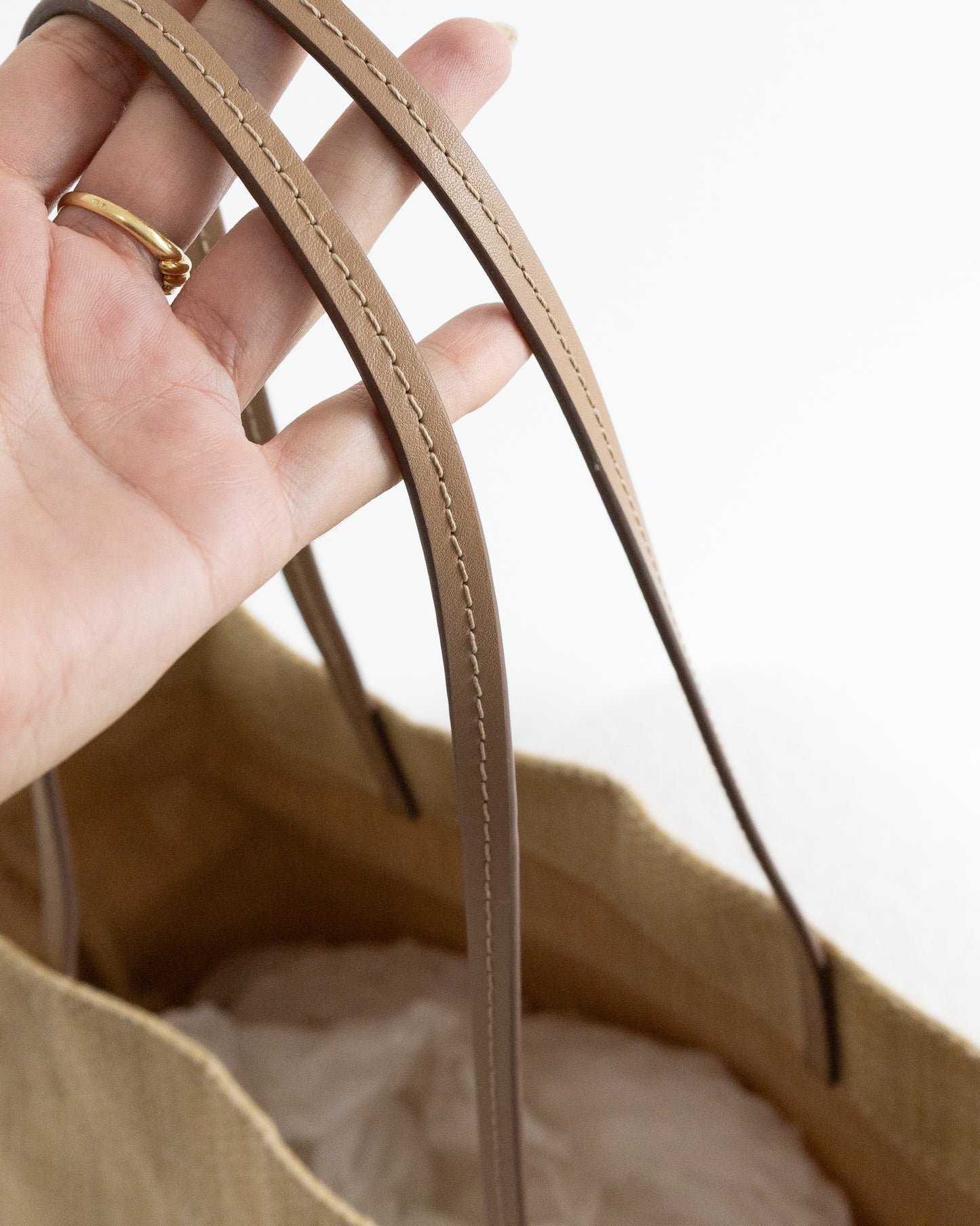 PRADA Raffia Tote