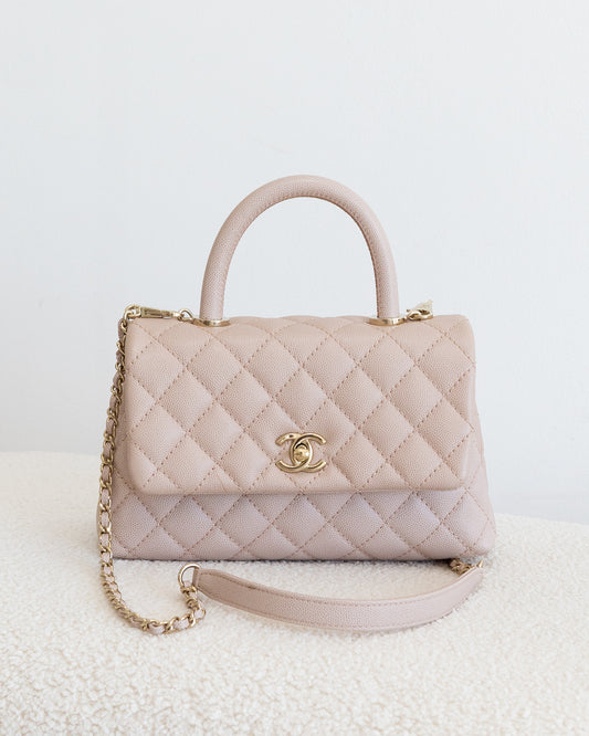 CHANEL Coco Top Handle Small
