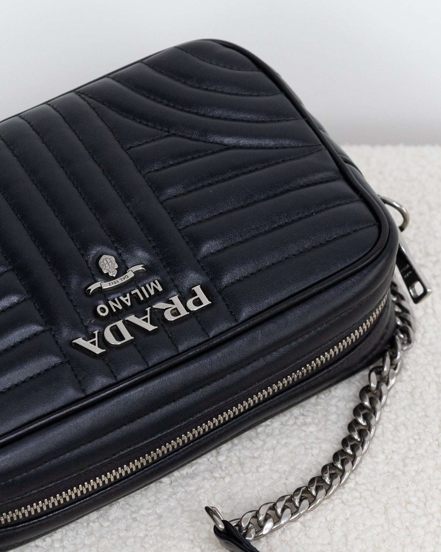 PRADA Diagramme Camera Bag