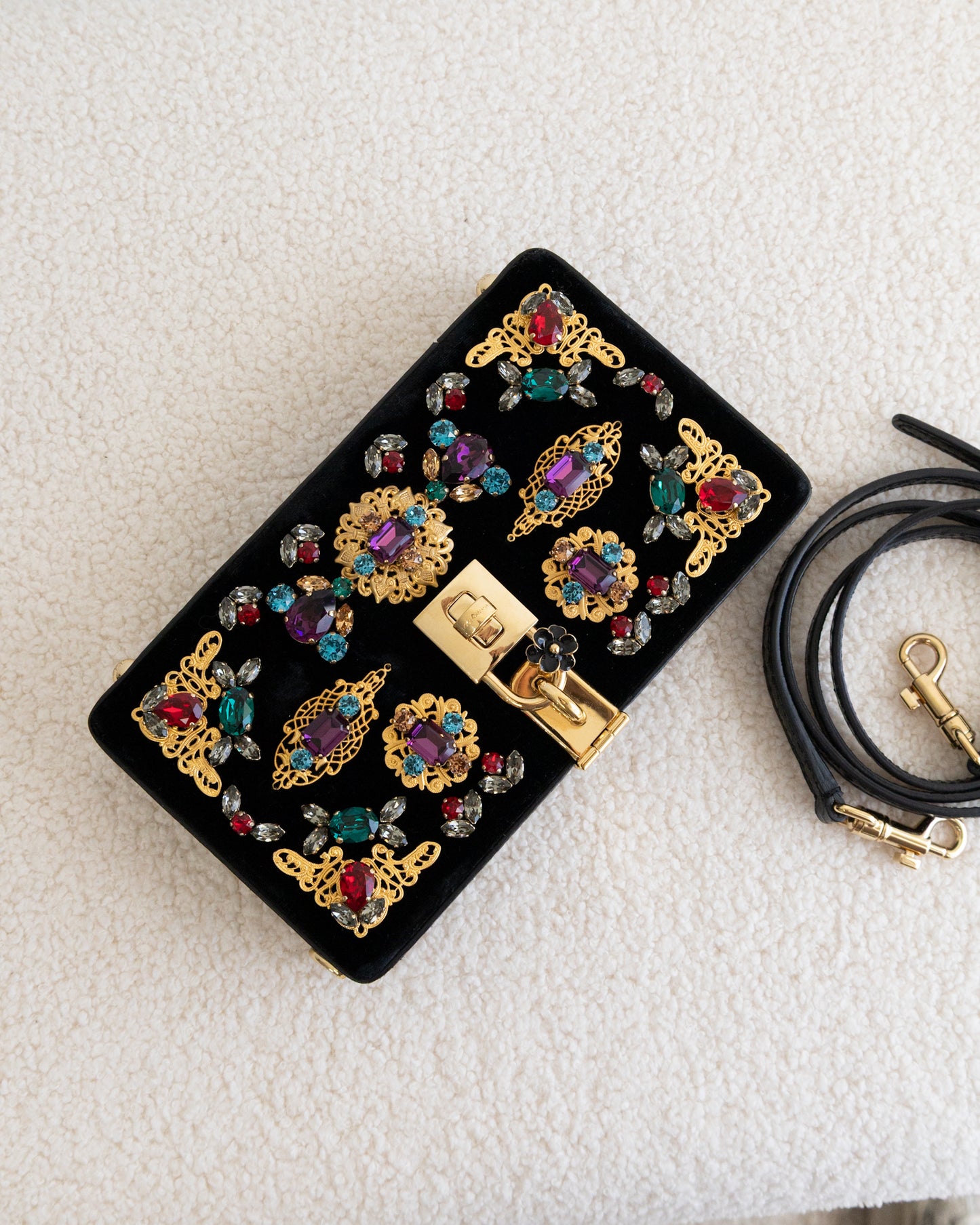 DOLCE GABBANA Trunk Clutch