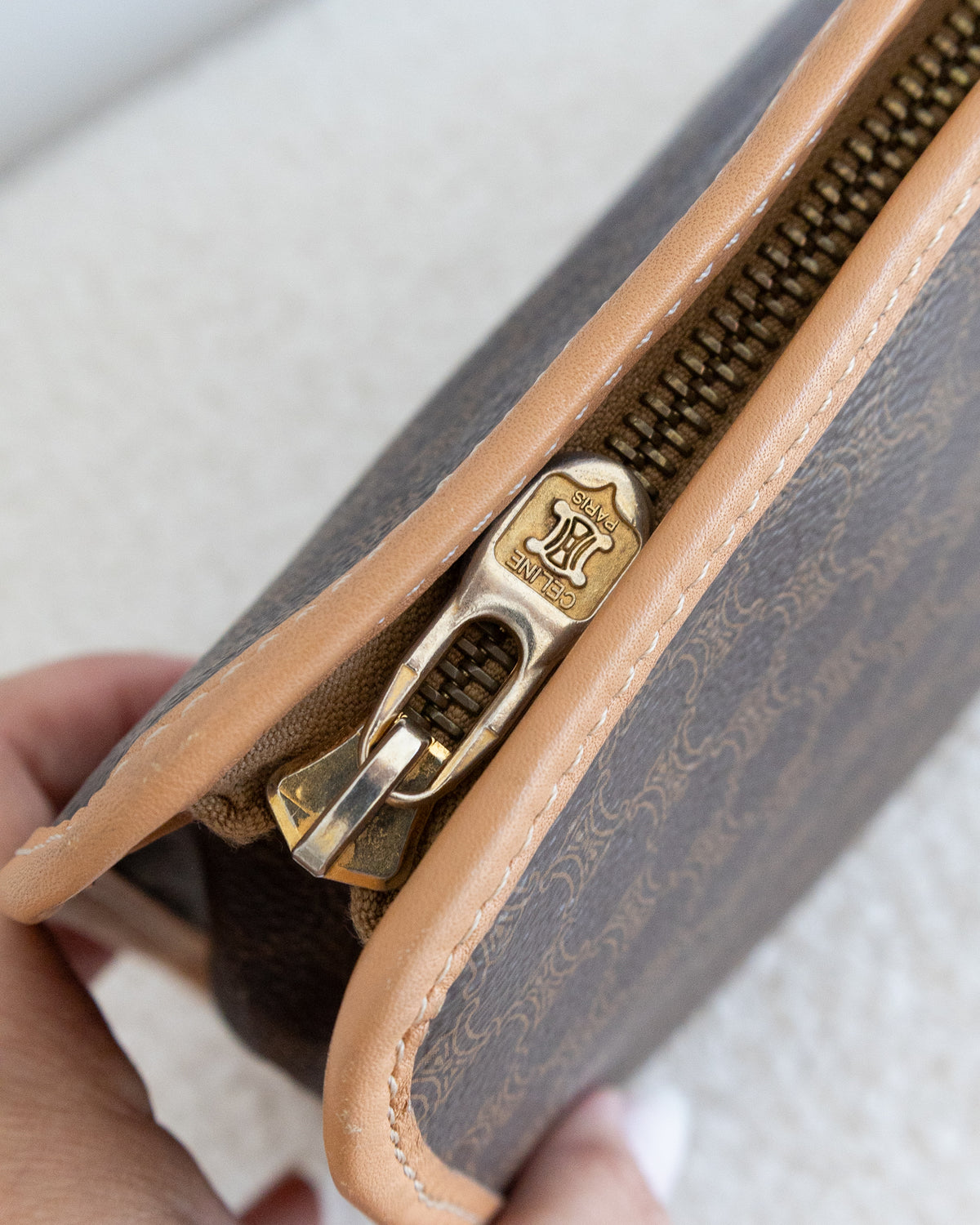CELINE Macadam Clutch
